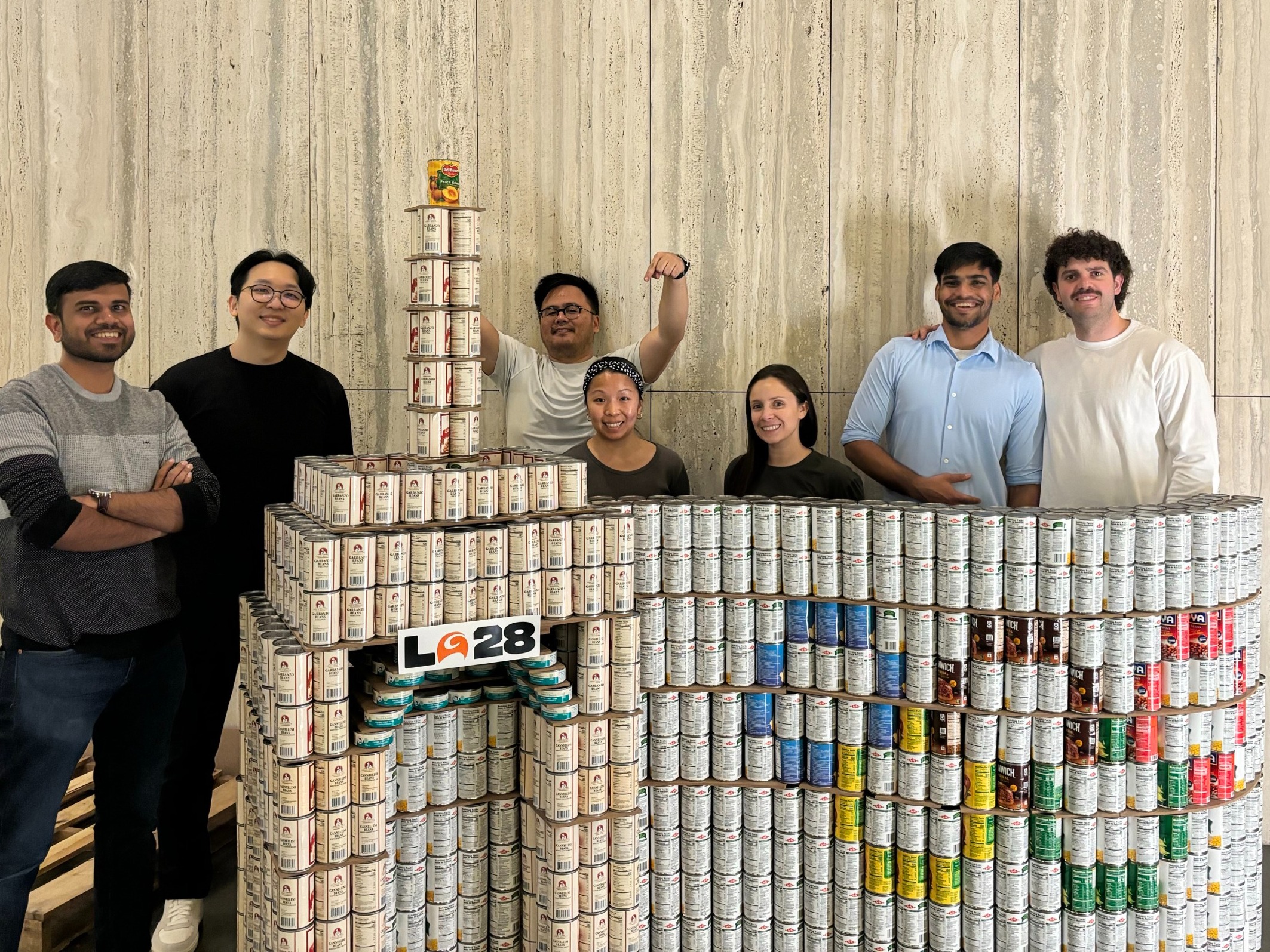 Help Arcadis feed NYC with CANstruction 2025 (City Harvest) campaign photo, 2 of 4