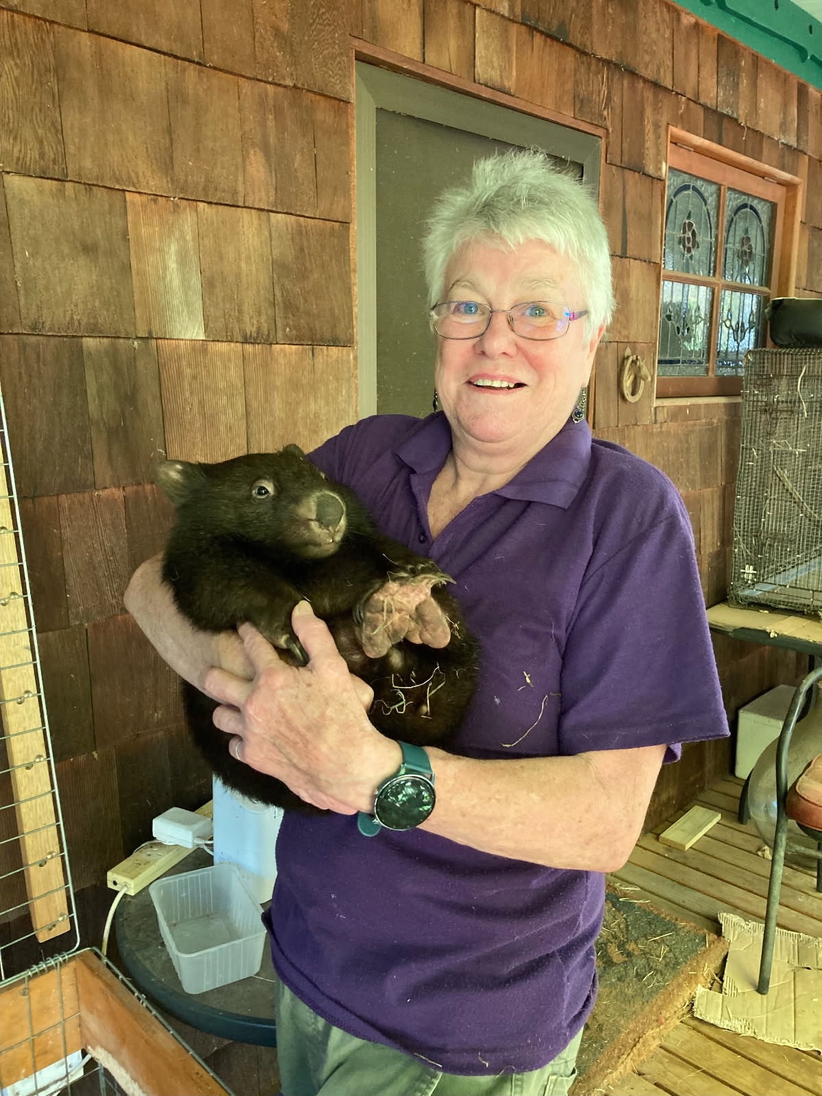 Wildlife carer Pam has lost everything in a house fire campaign photo, 6 of 8