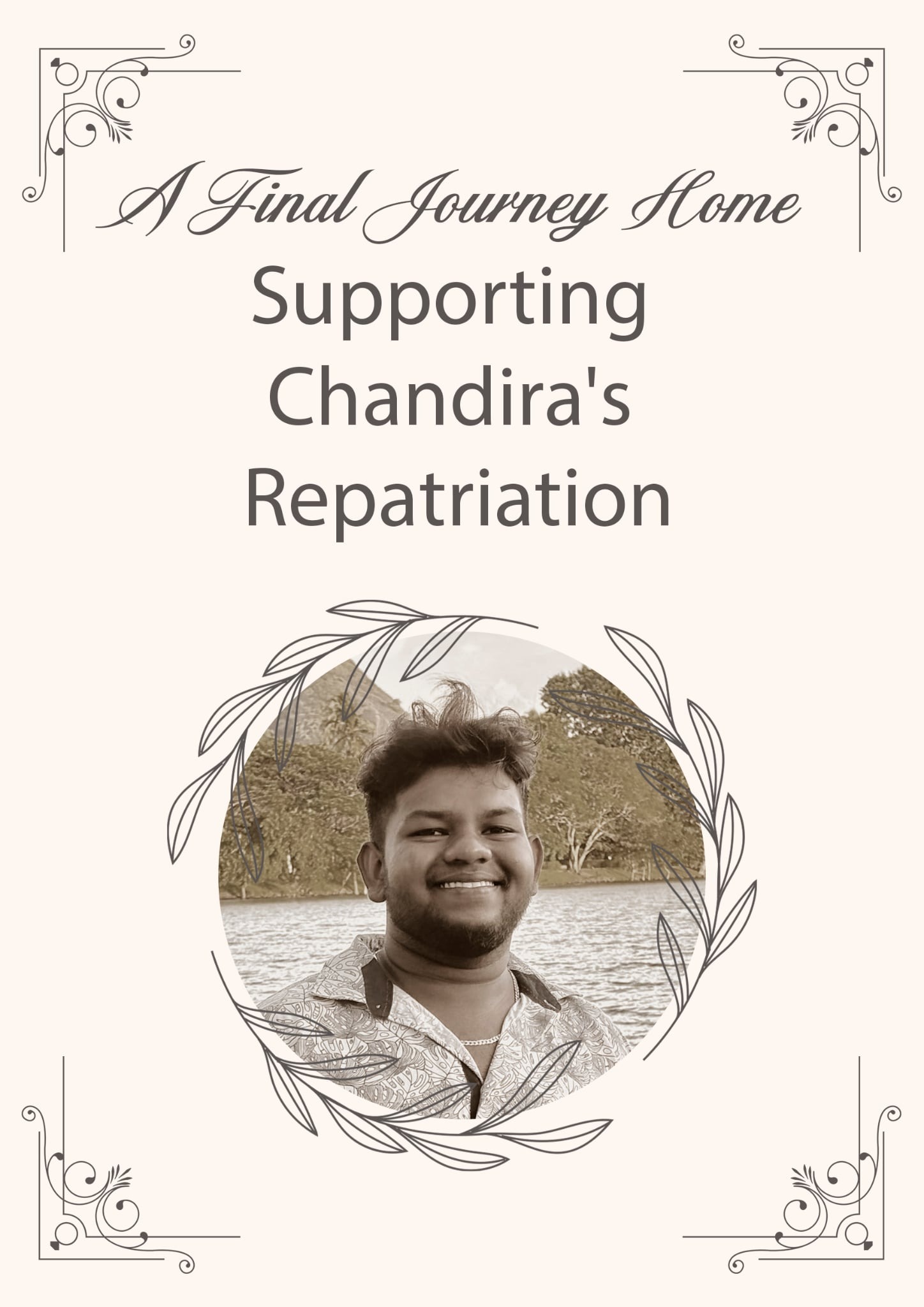 Community Appeal to Support Repatriation of Chandira campaign photo, 2 of 4