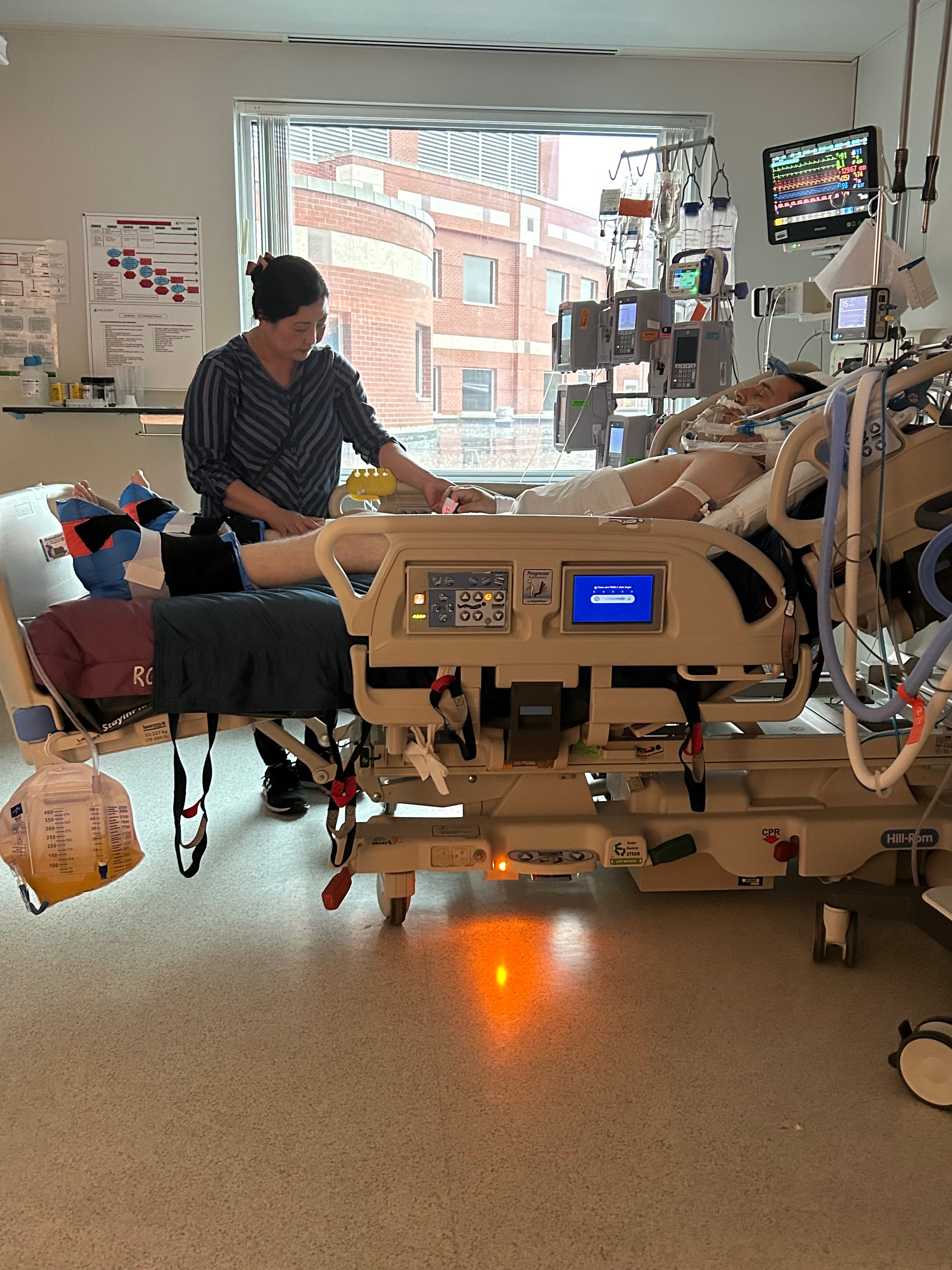 David Ilijevski during his Stroke Recovery campaign photo, 6 of 7