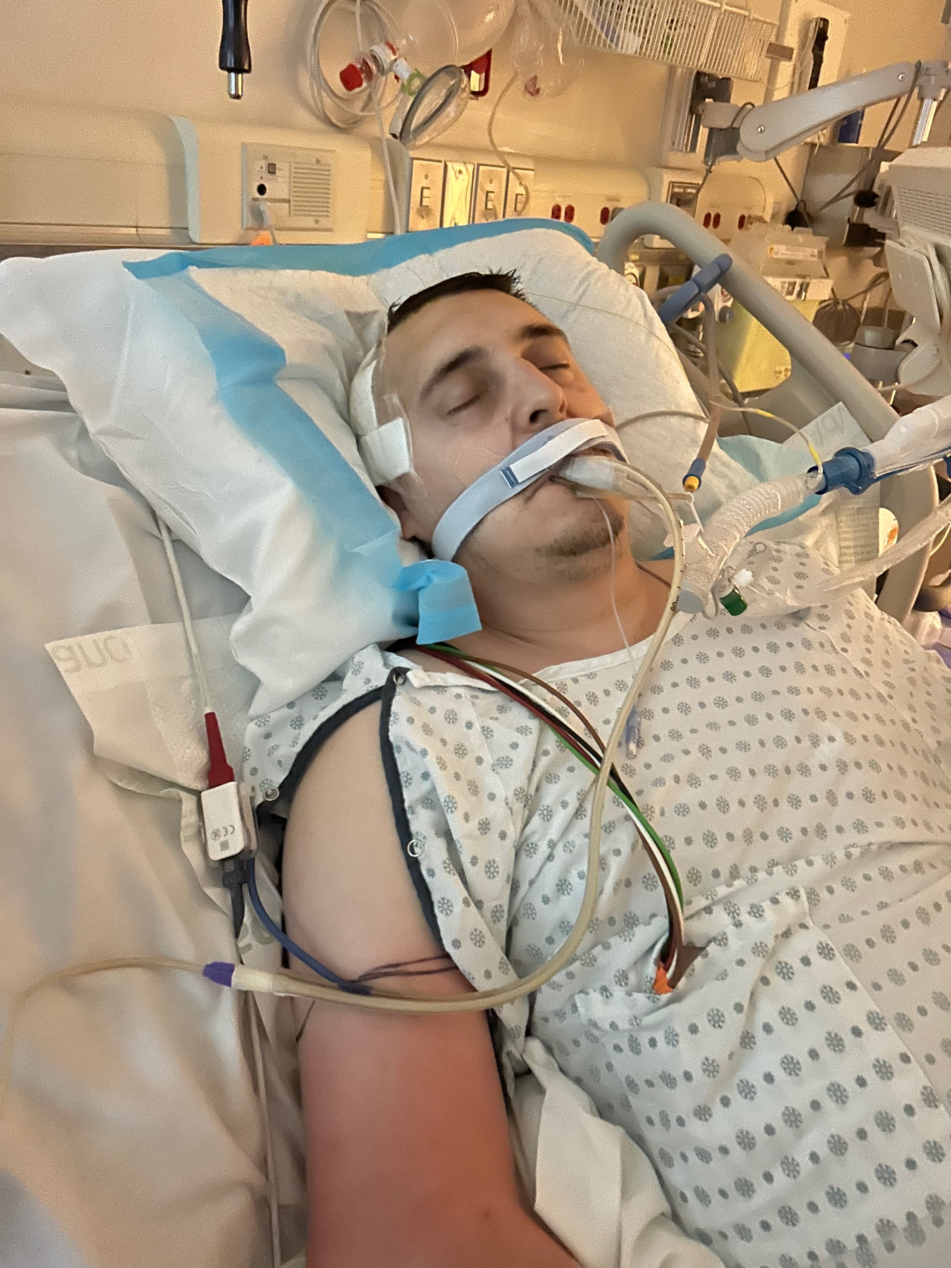 David Ilijevski during his Stroke Recovery campaign photo, 5 of 7