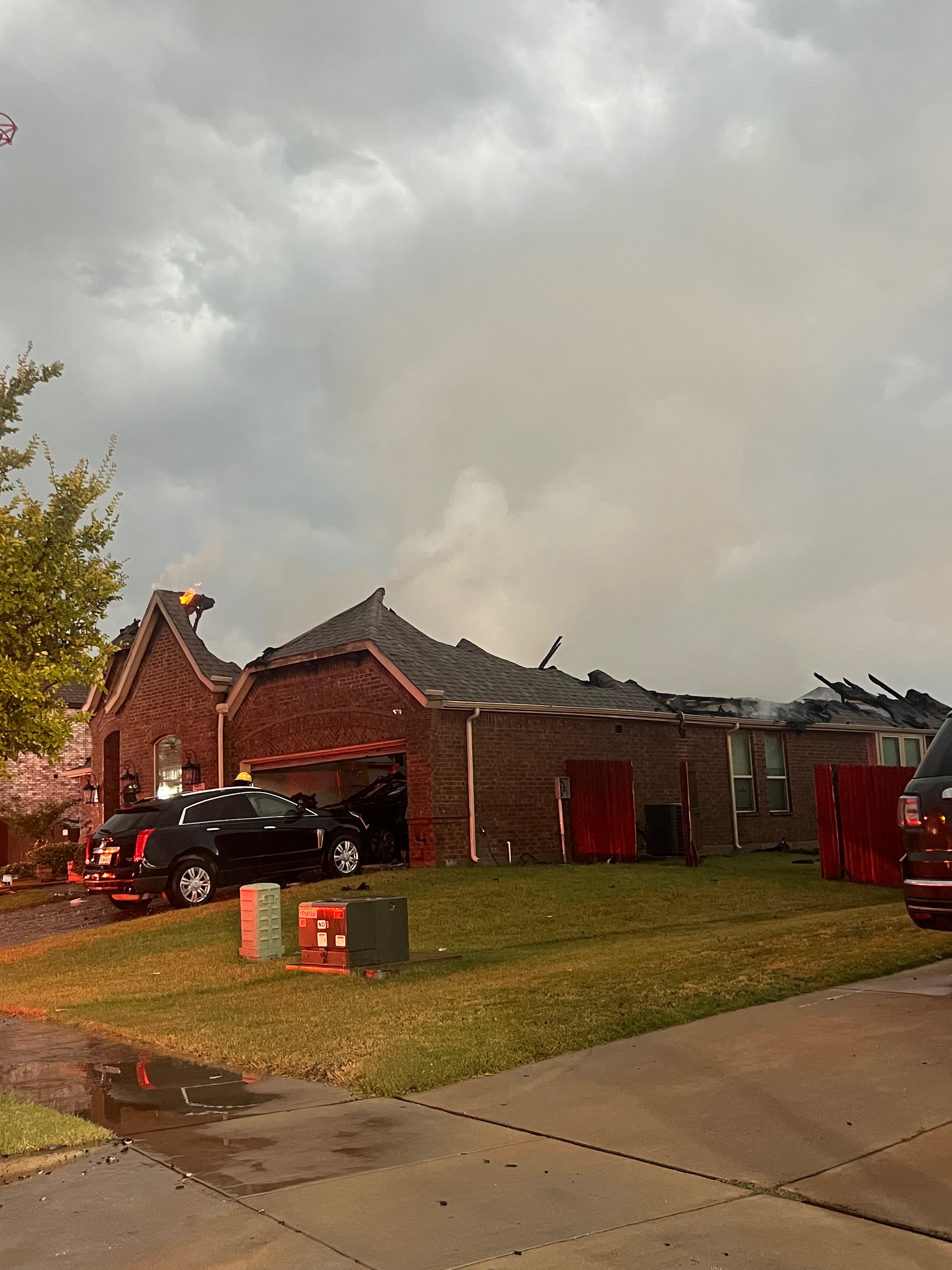 North Texas Home Lost to Lightning Strike campaign photo, 4 of 8