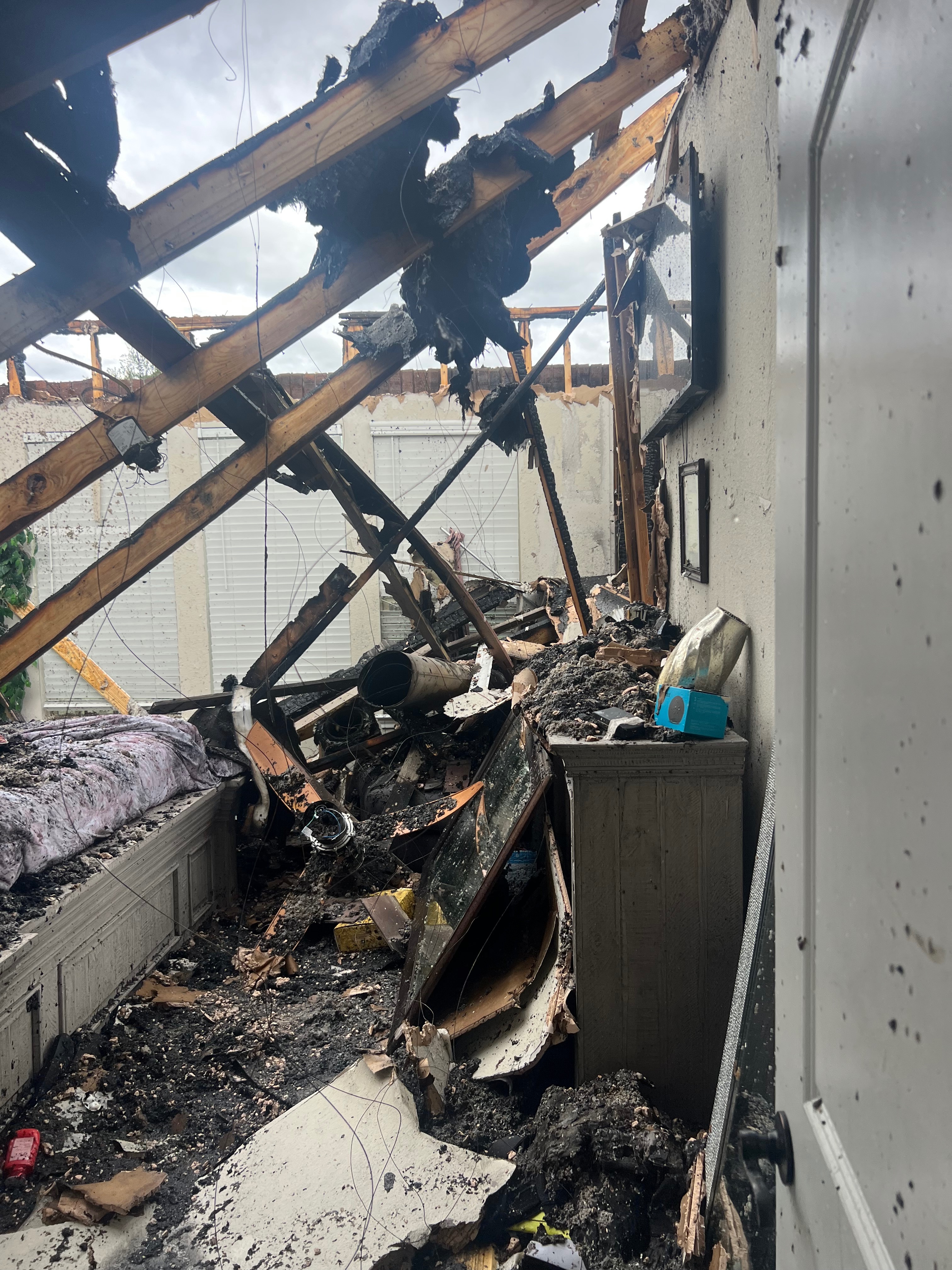 North Texas Home Lost to Lightning Strike campaign photo, 5 of 8