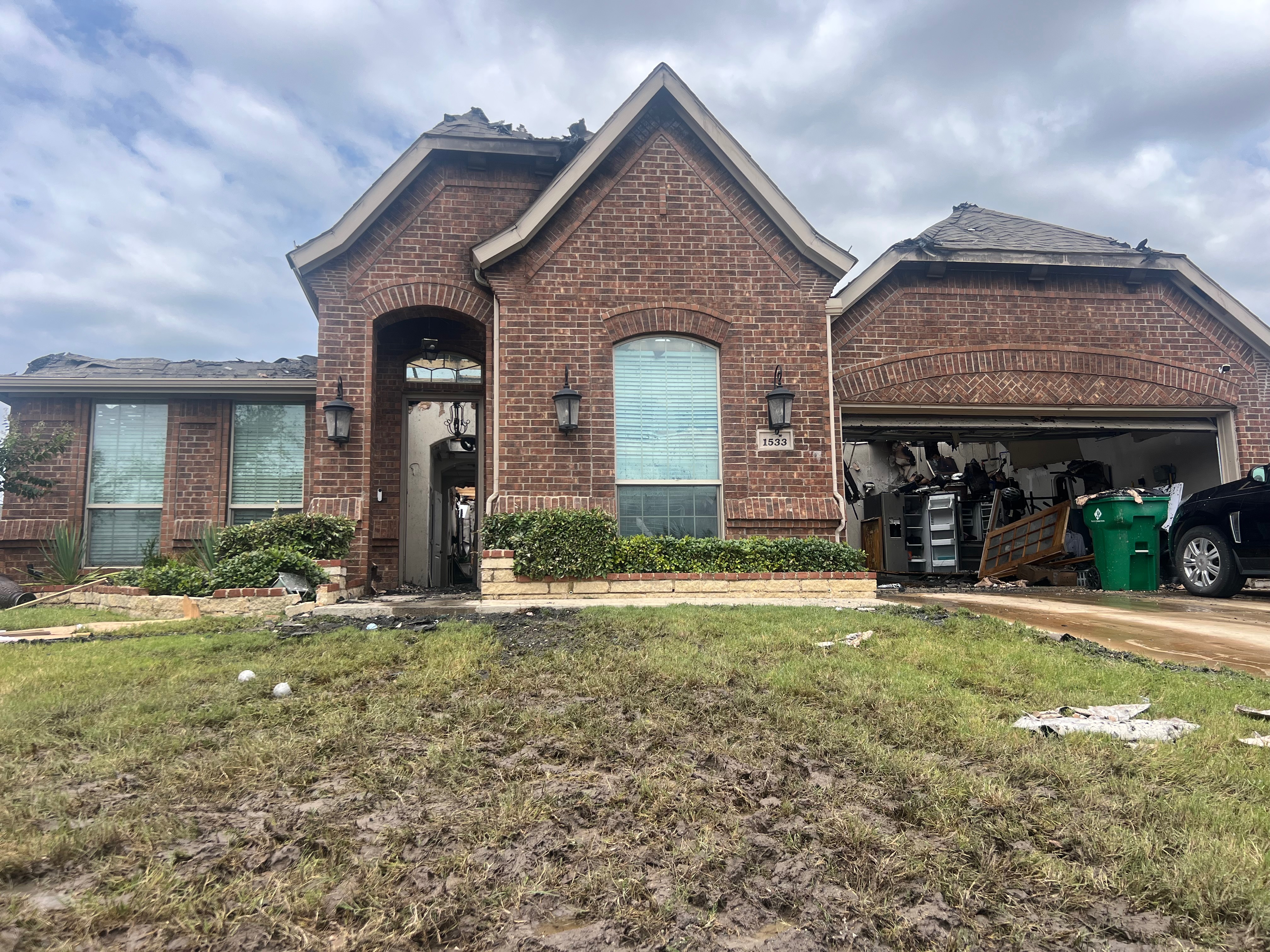 North Texas Home Lost to Lightning Strike campaign photo, 6 of 8