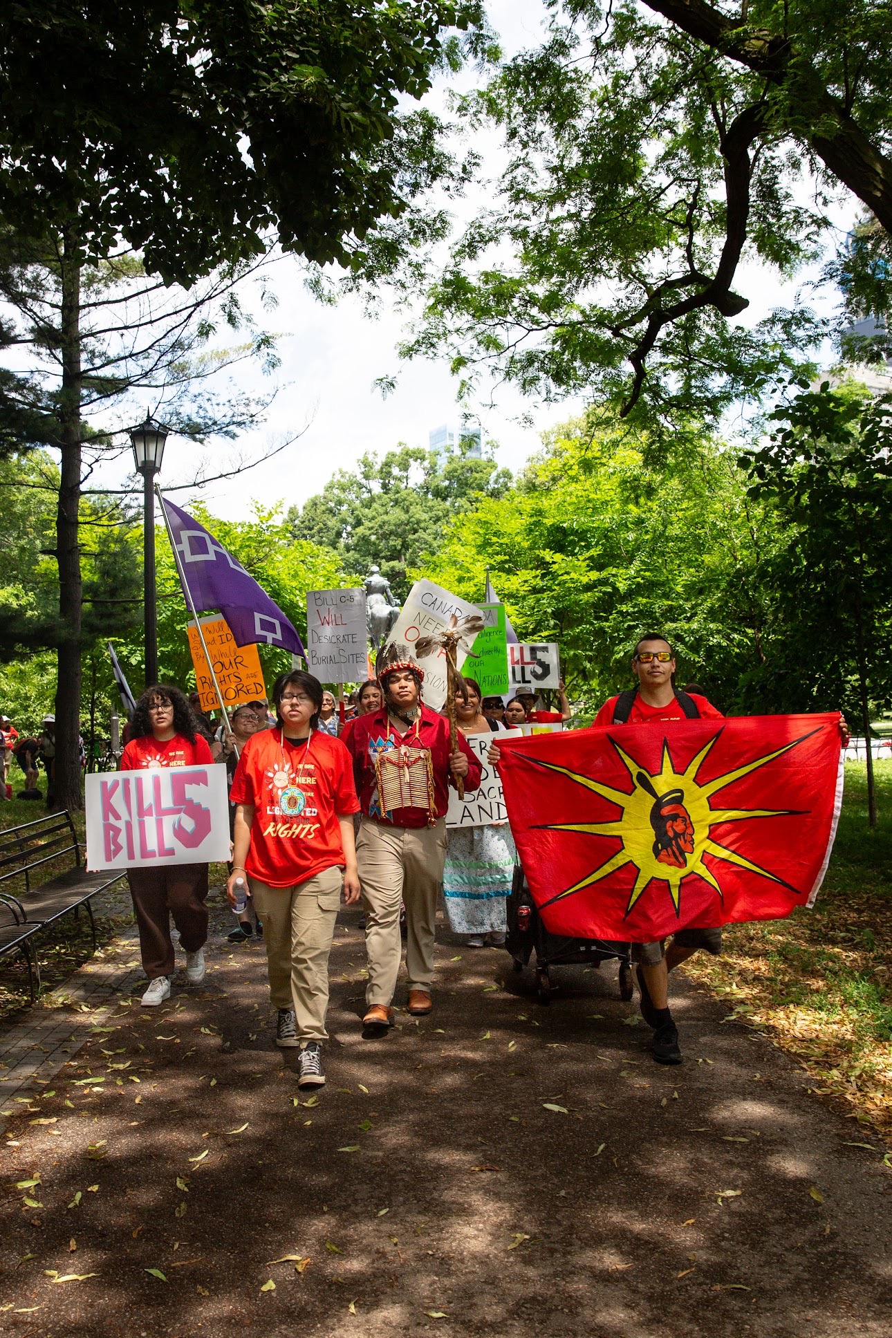 Okiniwak Youth-led Movement campaign photo, 7 of 8