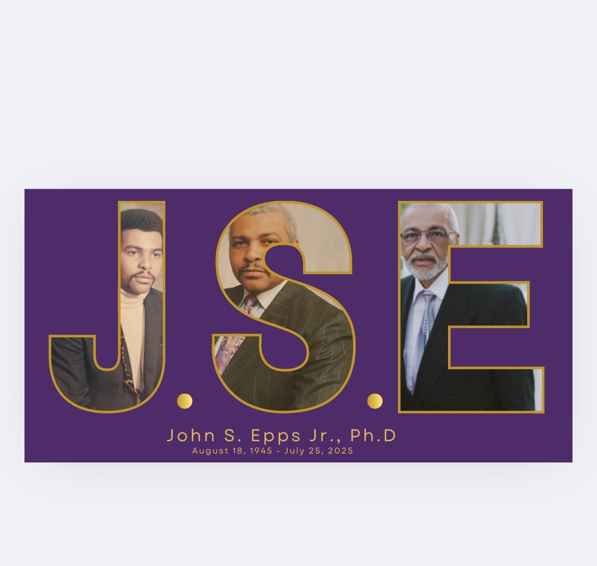 Honor Dr. John S. Epps with Your Contribution campaign photo, 5 of 8