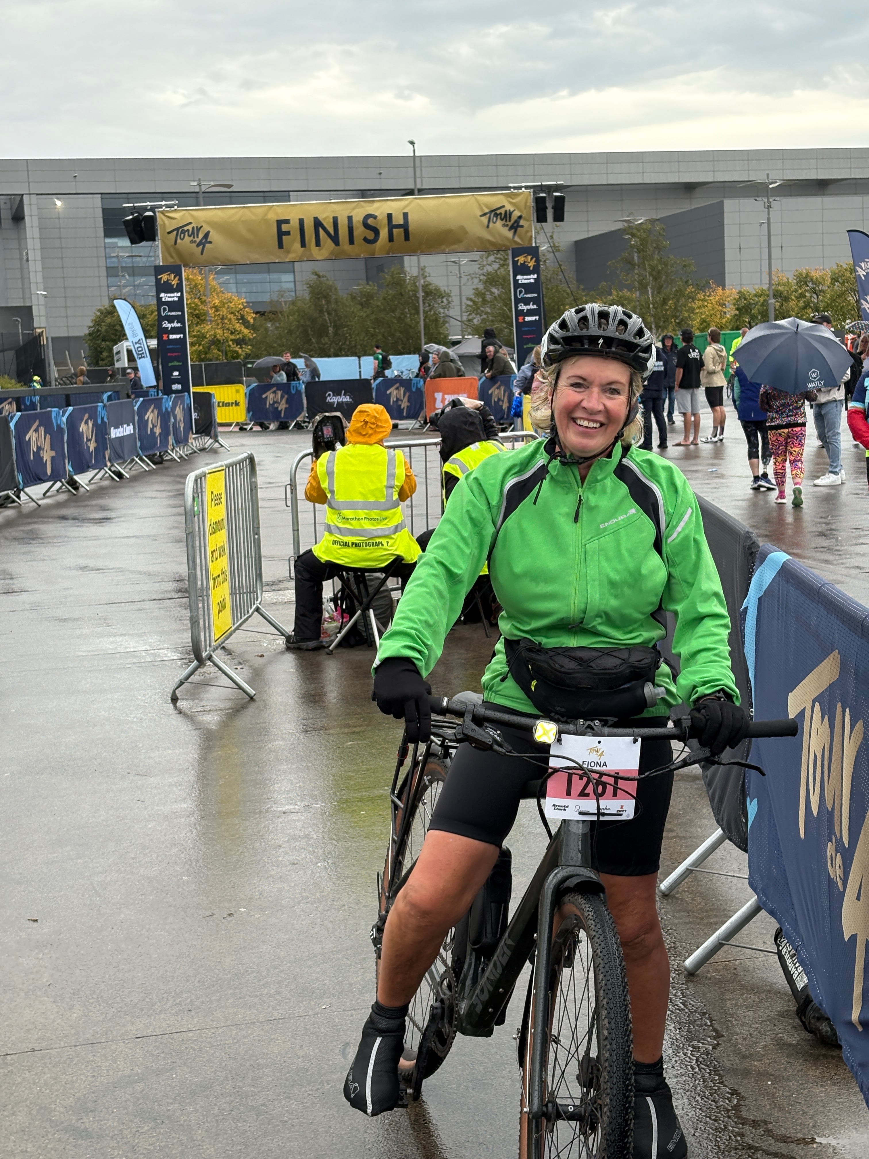 I rode Sir Chris Hoy's Tour de Four in aid of beating cancer campaign photo, 2 of 8