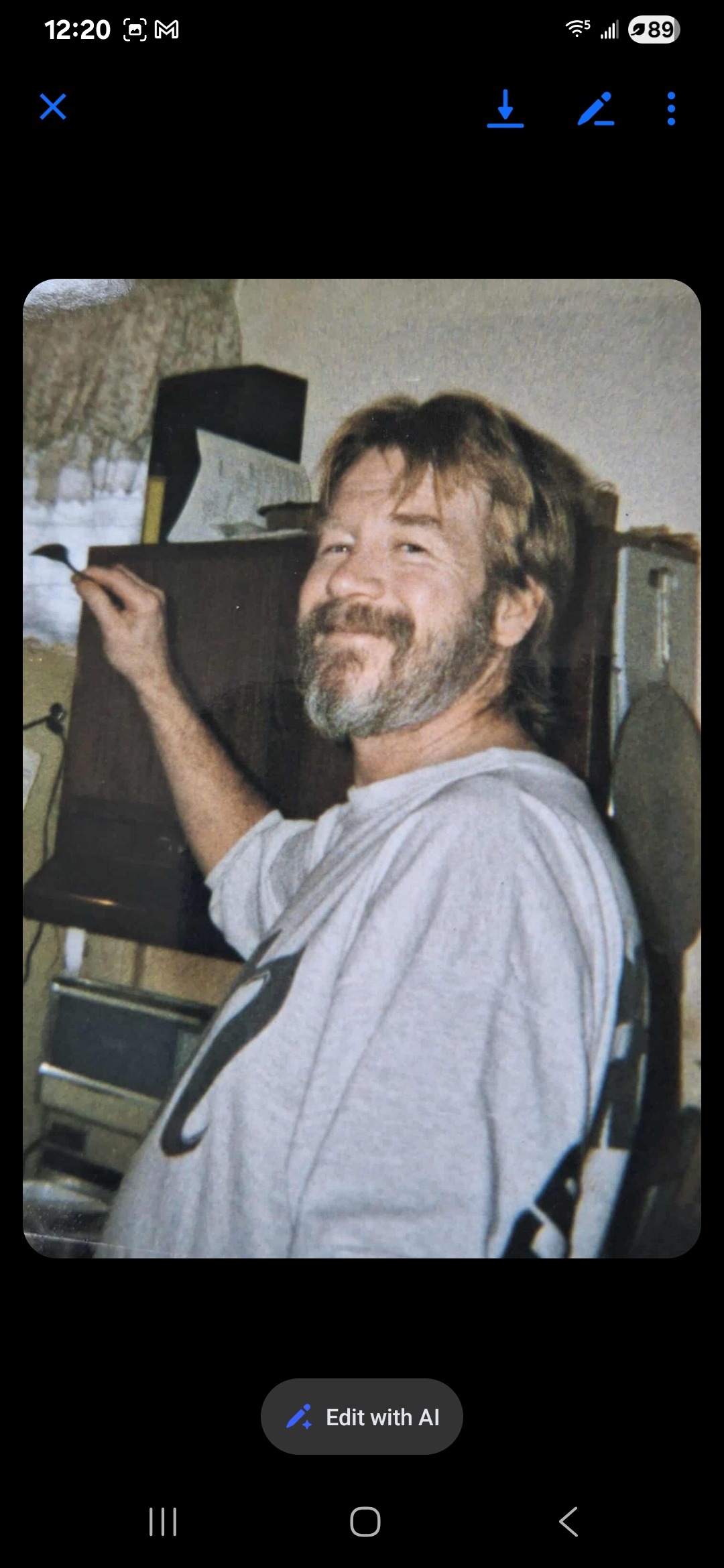 Please help us put my dads (David Gustafson) body to rest. campaign photo, 2 of 6