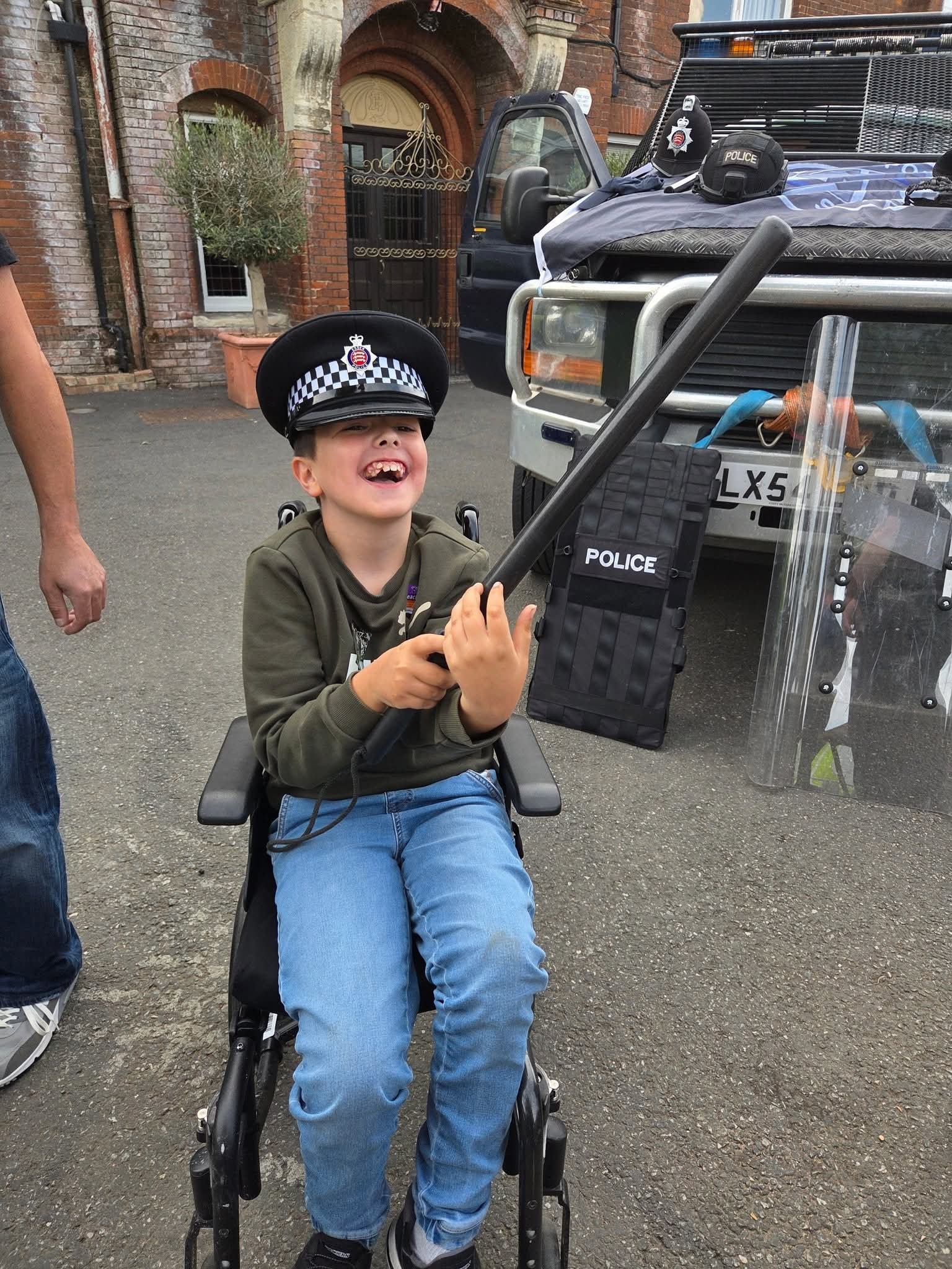 Help Fletcher raise funds for his wheelchair power add on campaign photo, 4 of 8