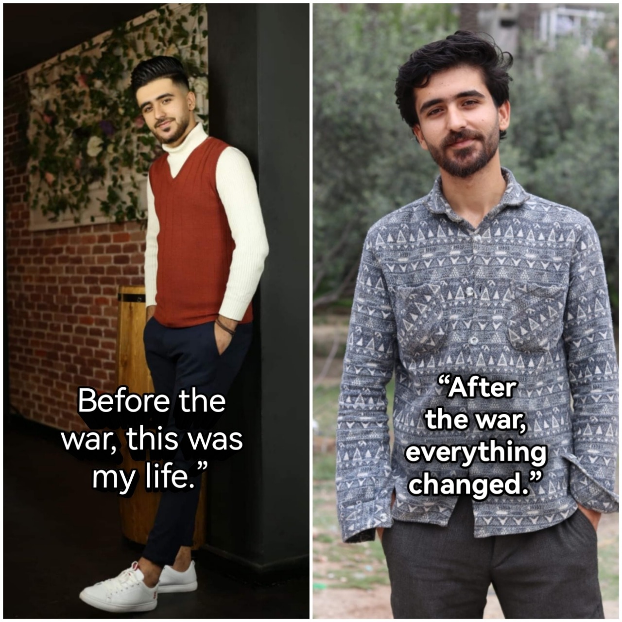 "From Destruction to Hope… Let Me Live in Peace" campaign photo, 4 of 8