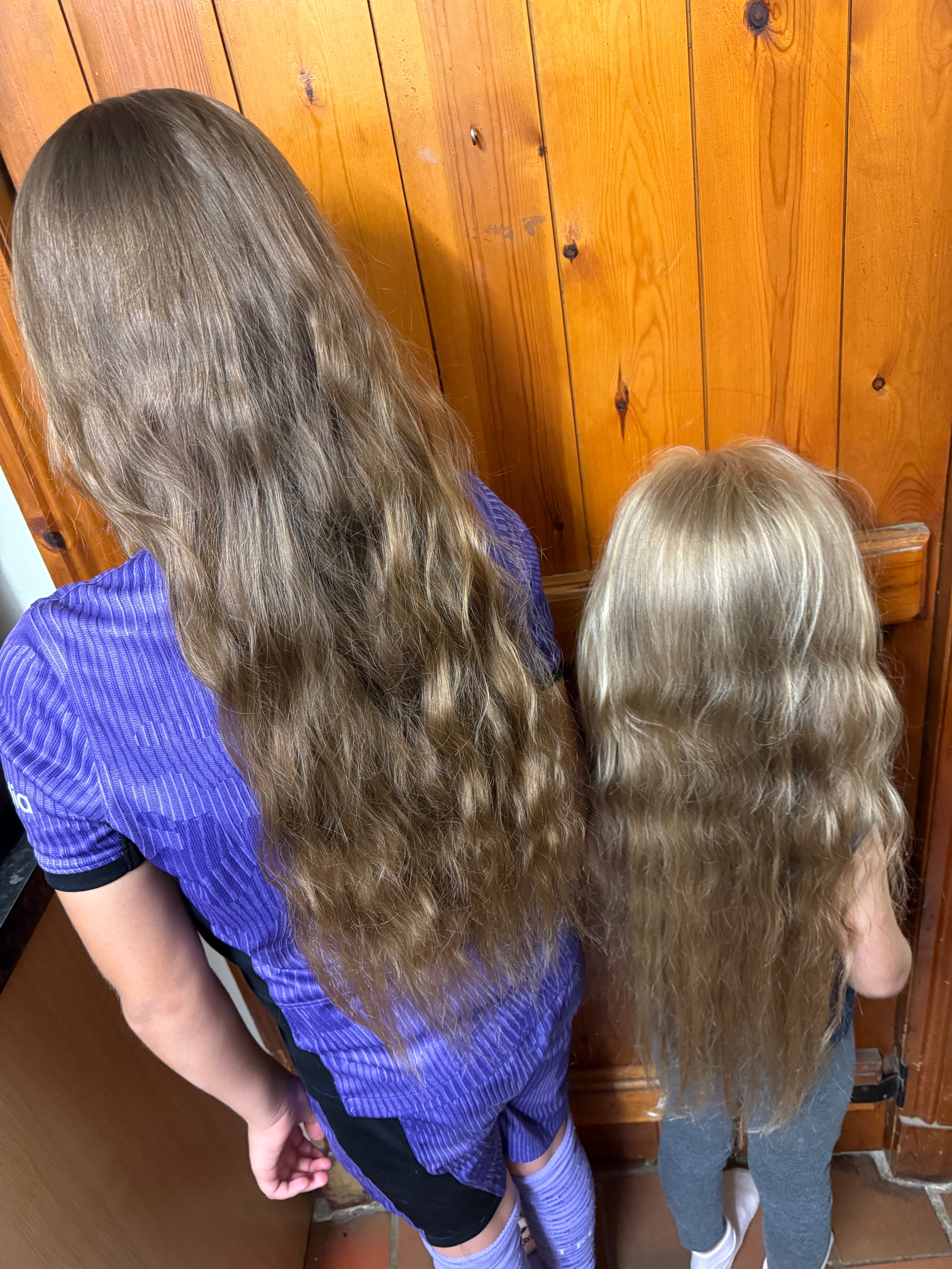 ✨ Gracie & Thea Dainty’s big hair donation ✨ campaign photo, 2 of 4