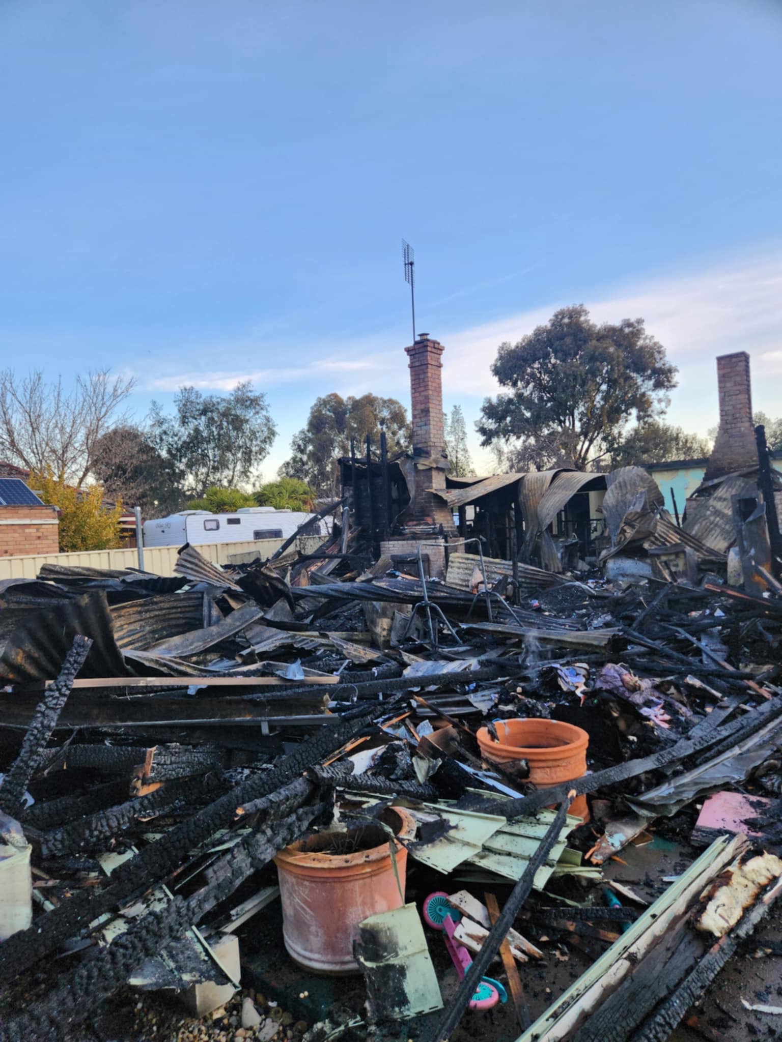 Derks Family House Fire, Wedderburn, Victoria campaign photo, 4 of 7