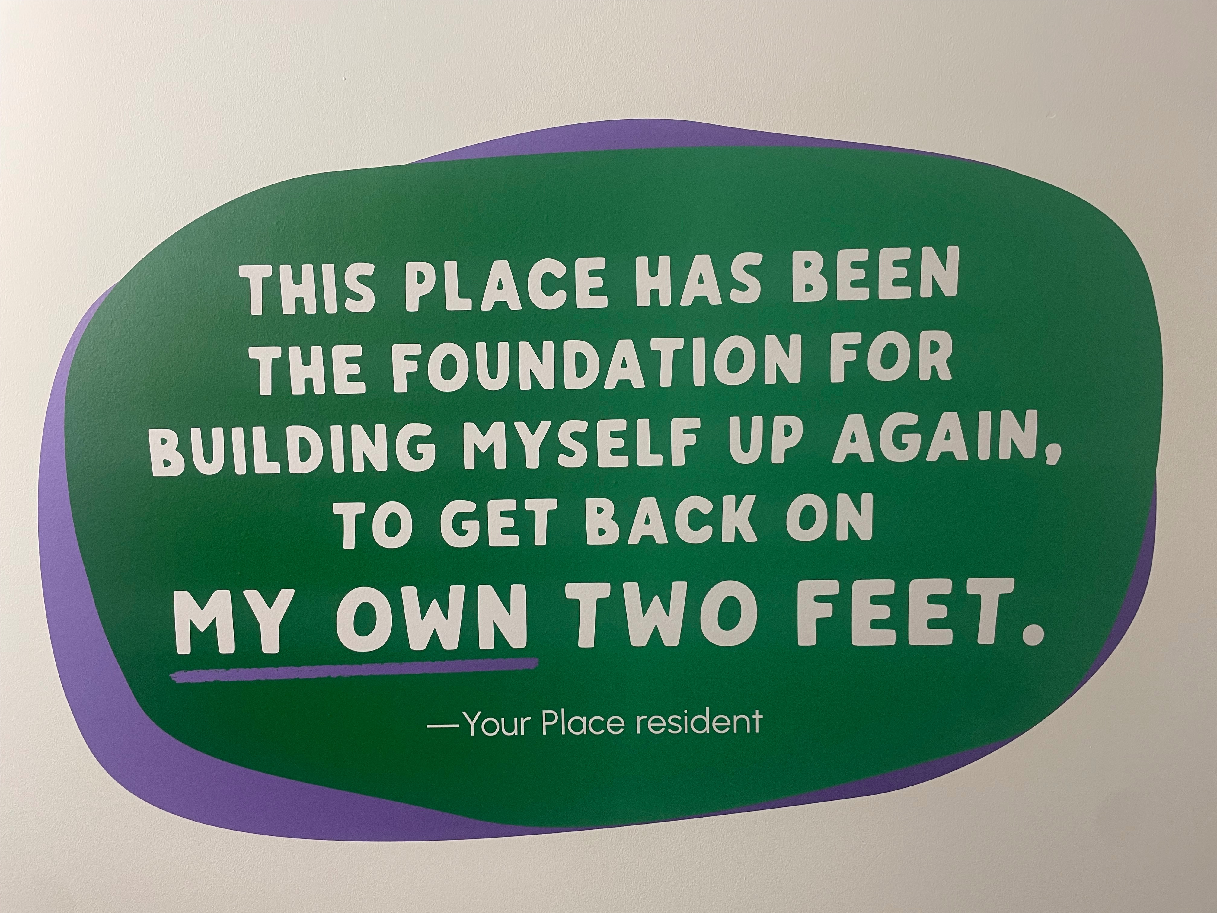 Your Place. Ending homelessness one by one. campaign photo, 2 of 5