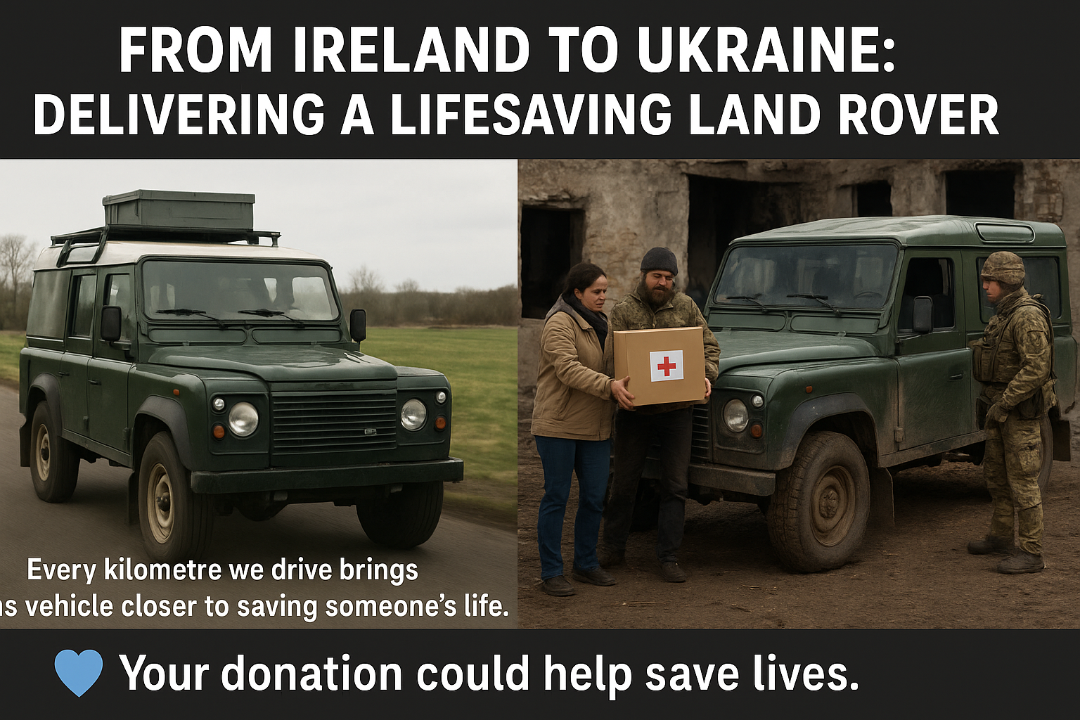 Land Rover for Ukraine campaign photo, 2 of 8