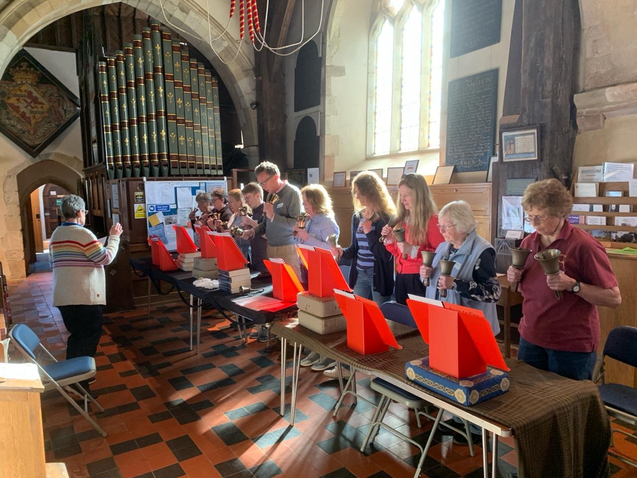 Silchester handbells restoration project campaign photo, 7 of 8