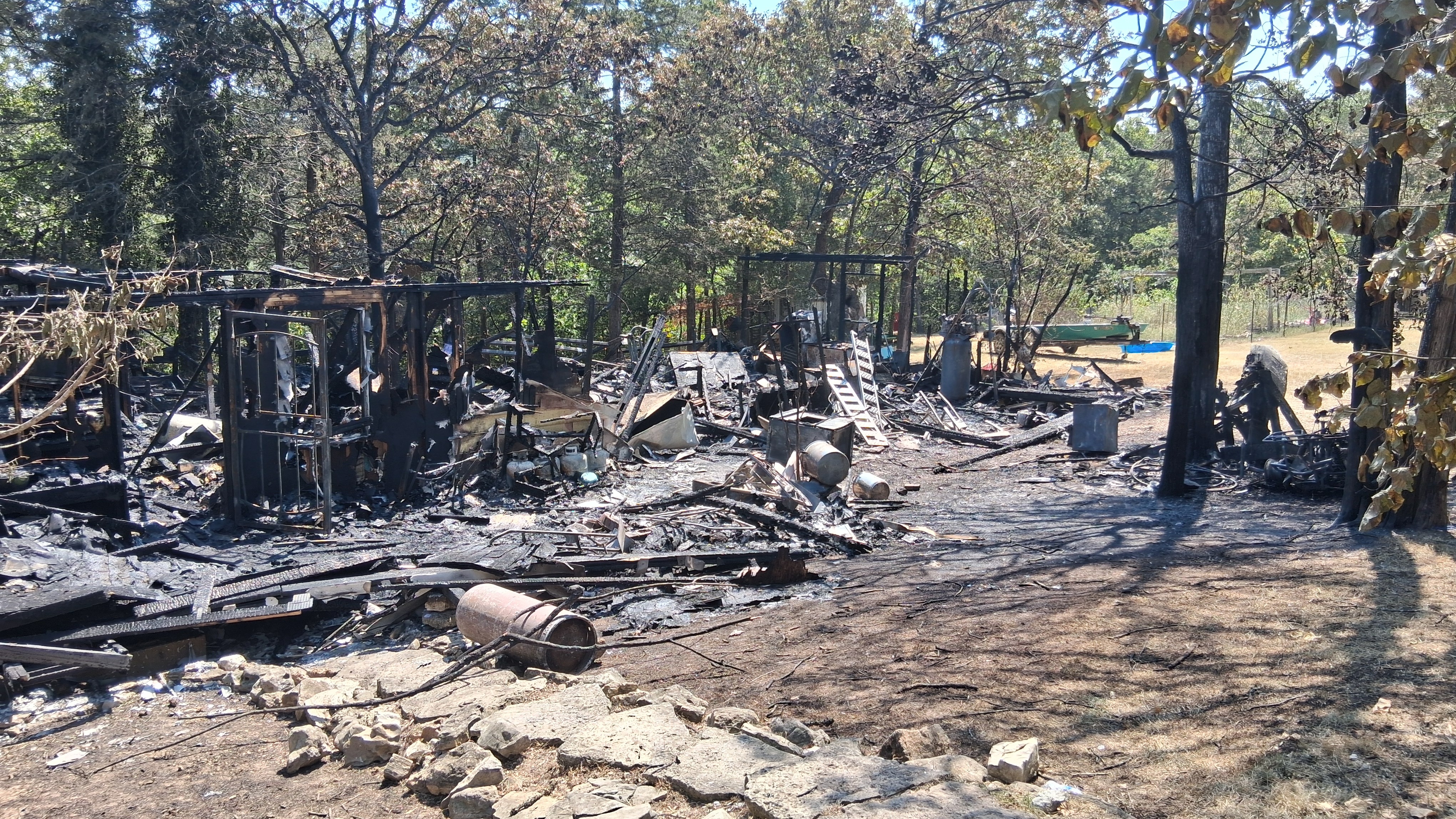 Wycoff family of Henderson Ar. loses everything in fire campaign photo, 2 of 6
