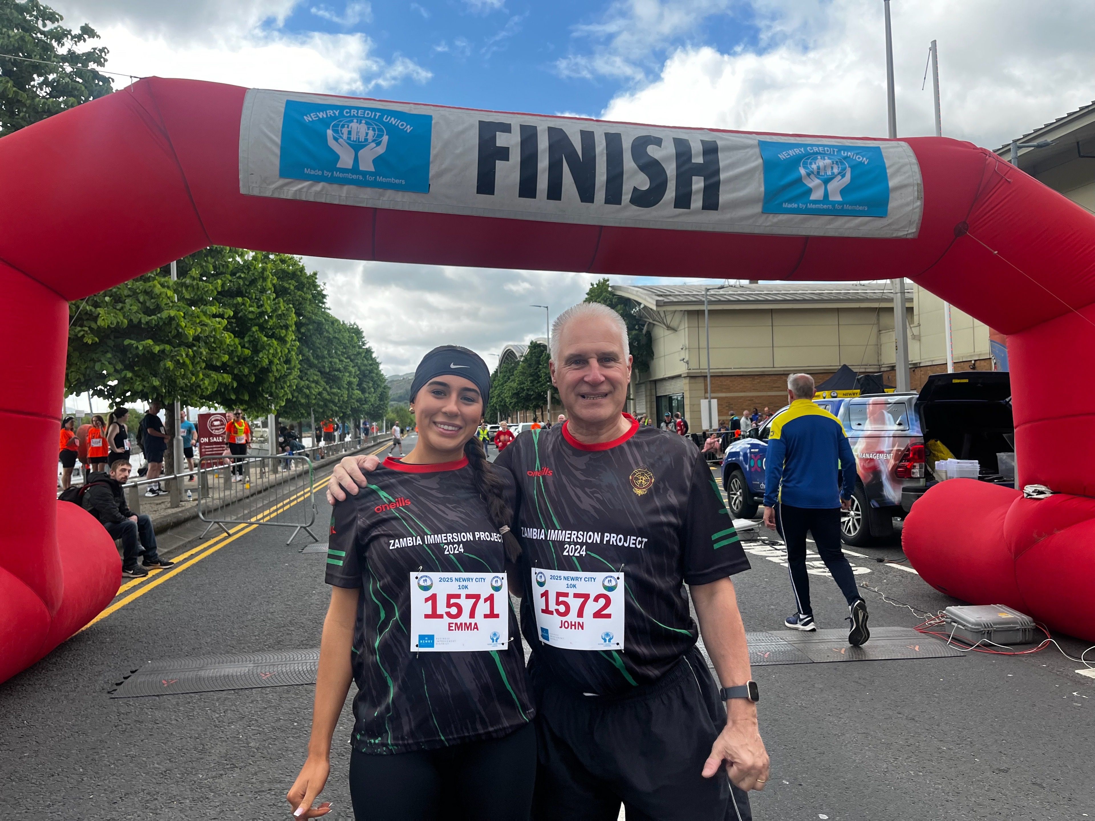 Running for Abbey Zambia 2026 & Cancer Focus NI campaign photo, 5 of 6