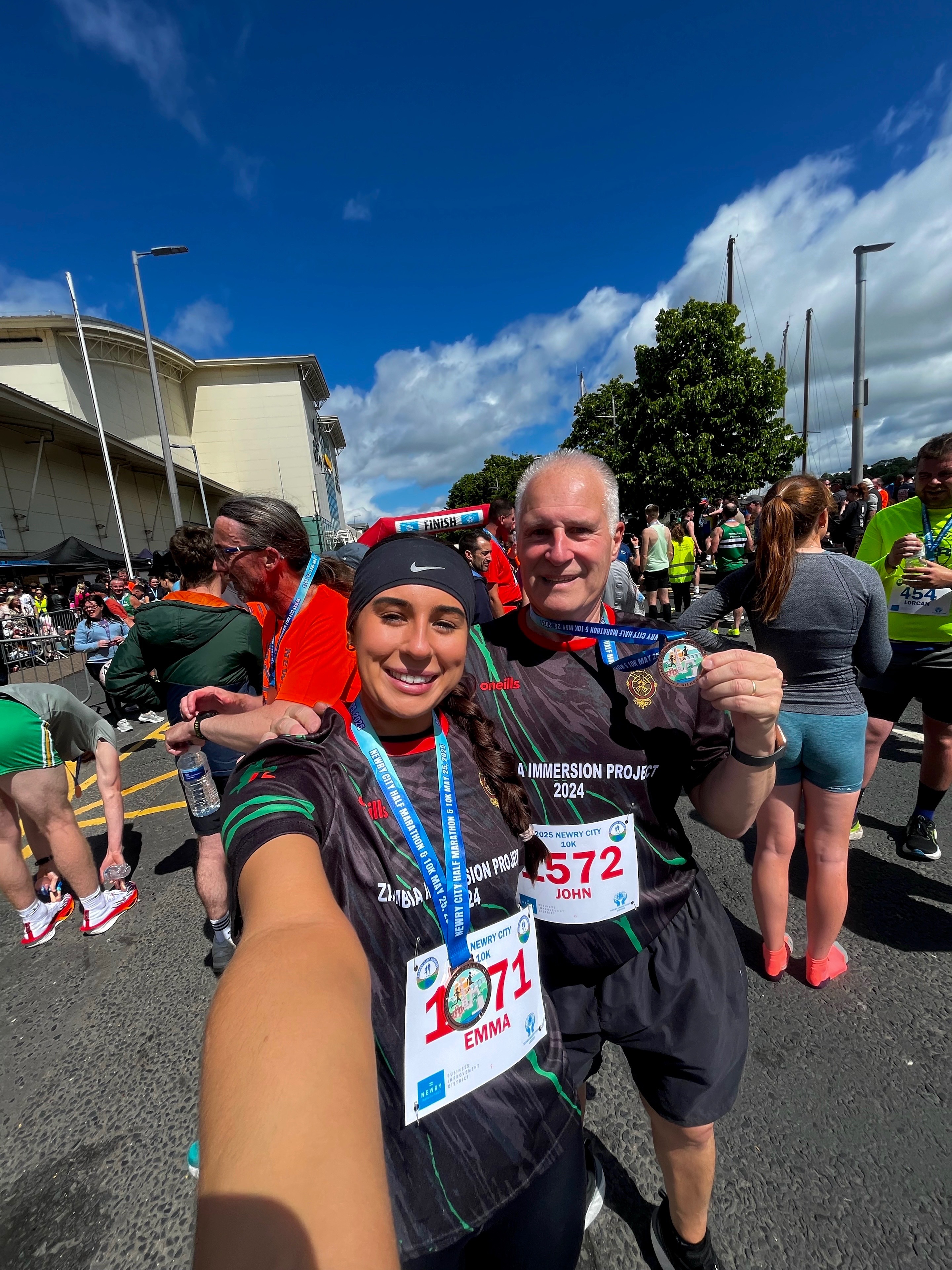 Running for Abbey Zambia 2026 & Cancer Focus NI campaign photo, 2 of 6