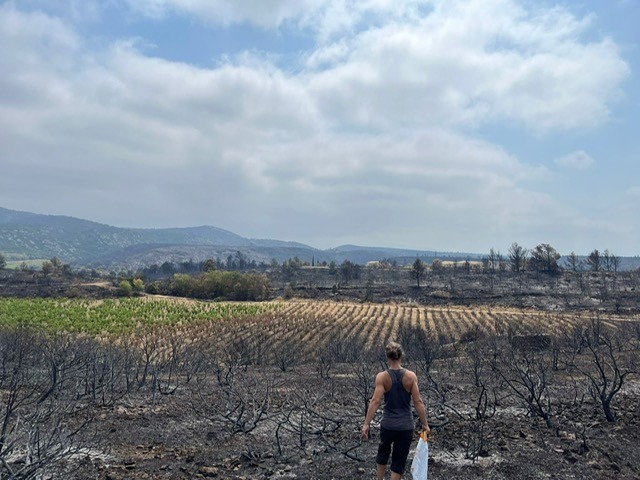Help Rebuild Dom. des Deux Clés After Devastating Wildfire campaign photo, 5 of 8
