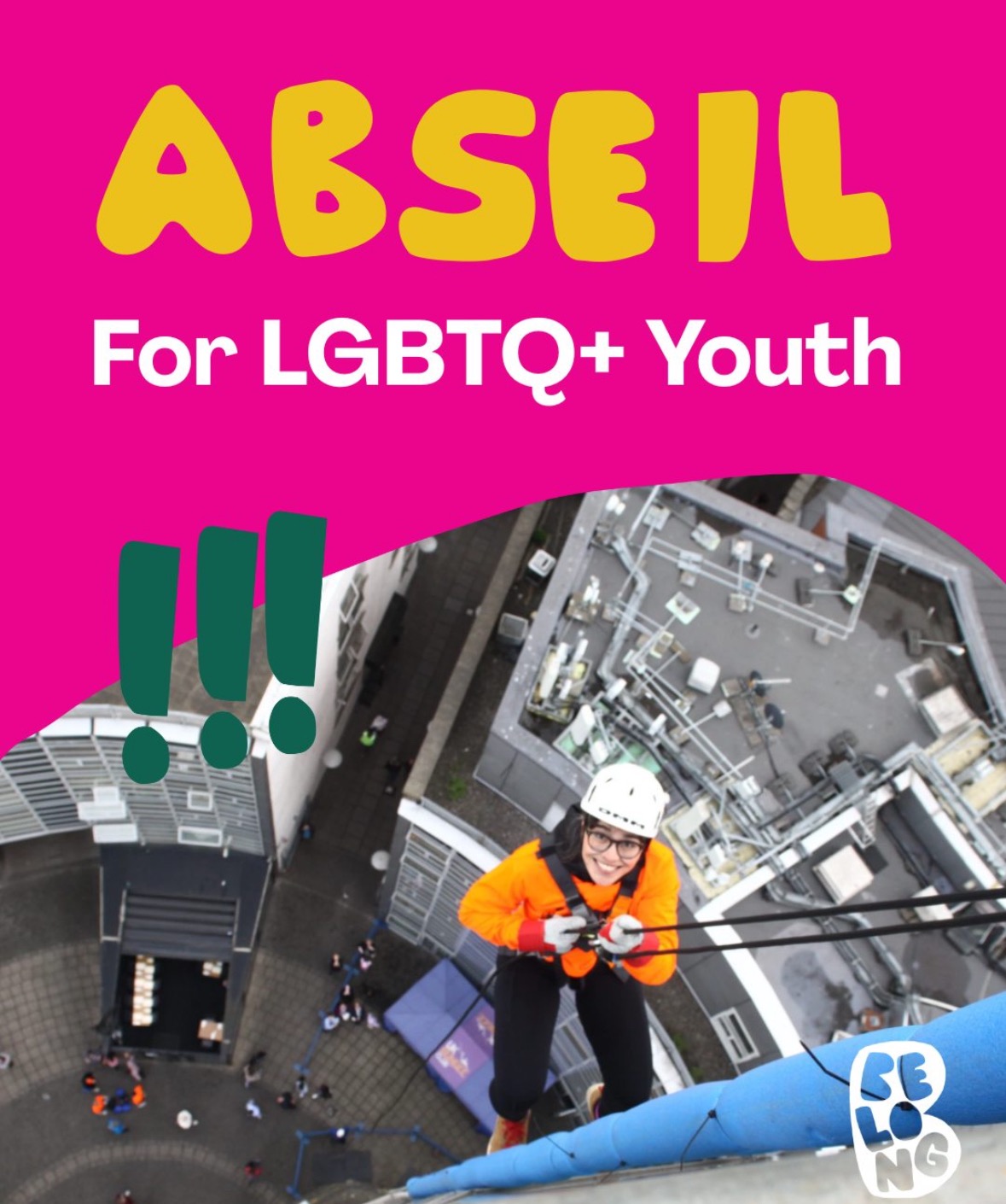 Abseil for LGBTQ Youth campaign photo, 2 of 4