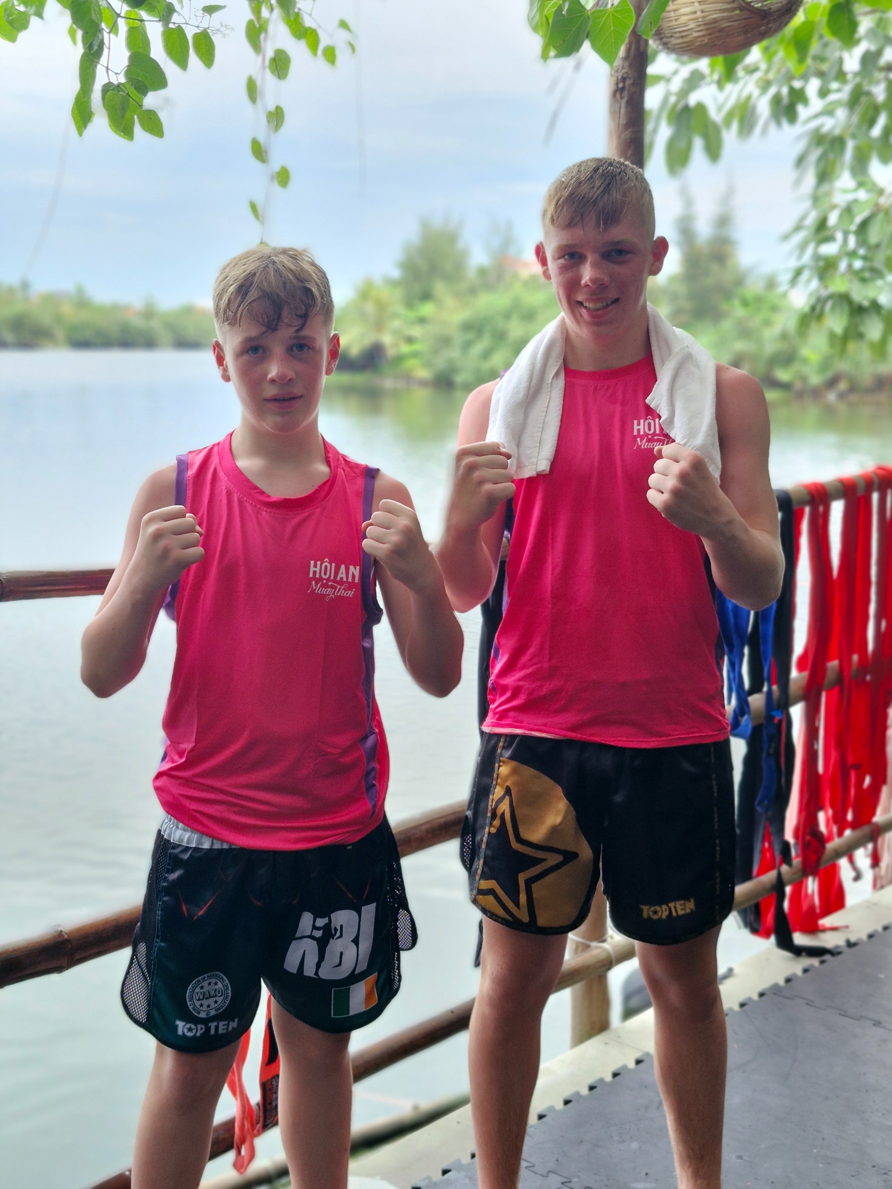 Max & Adam WAKO EUROPEAN KICKBOXING CHAMPIONSHIPS campaign photo, 2 of 5