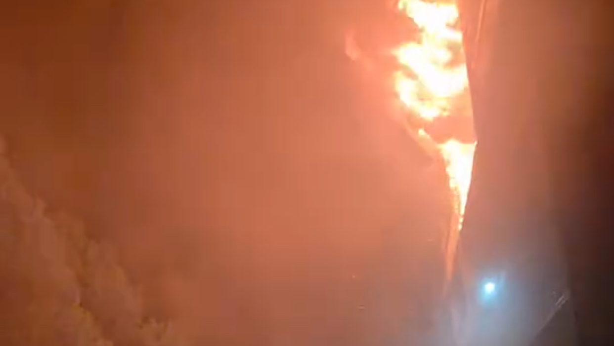Apartment Fire photo