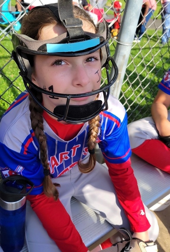 McKenna’s Softball Journey campaign photo, 4 of 5