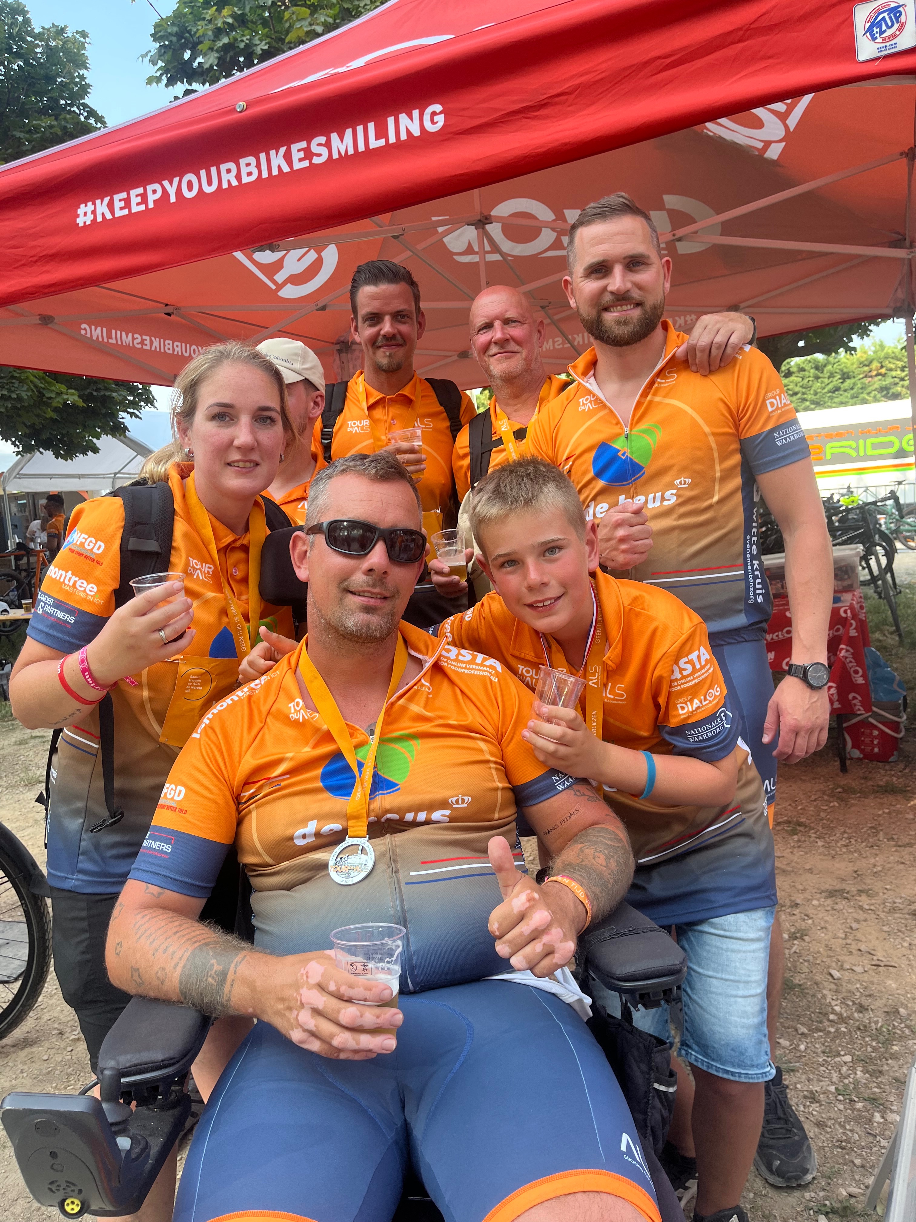 Help Richard de Tour du ALS rijden #Team Rich YNWA campaign photo, 7 of 8