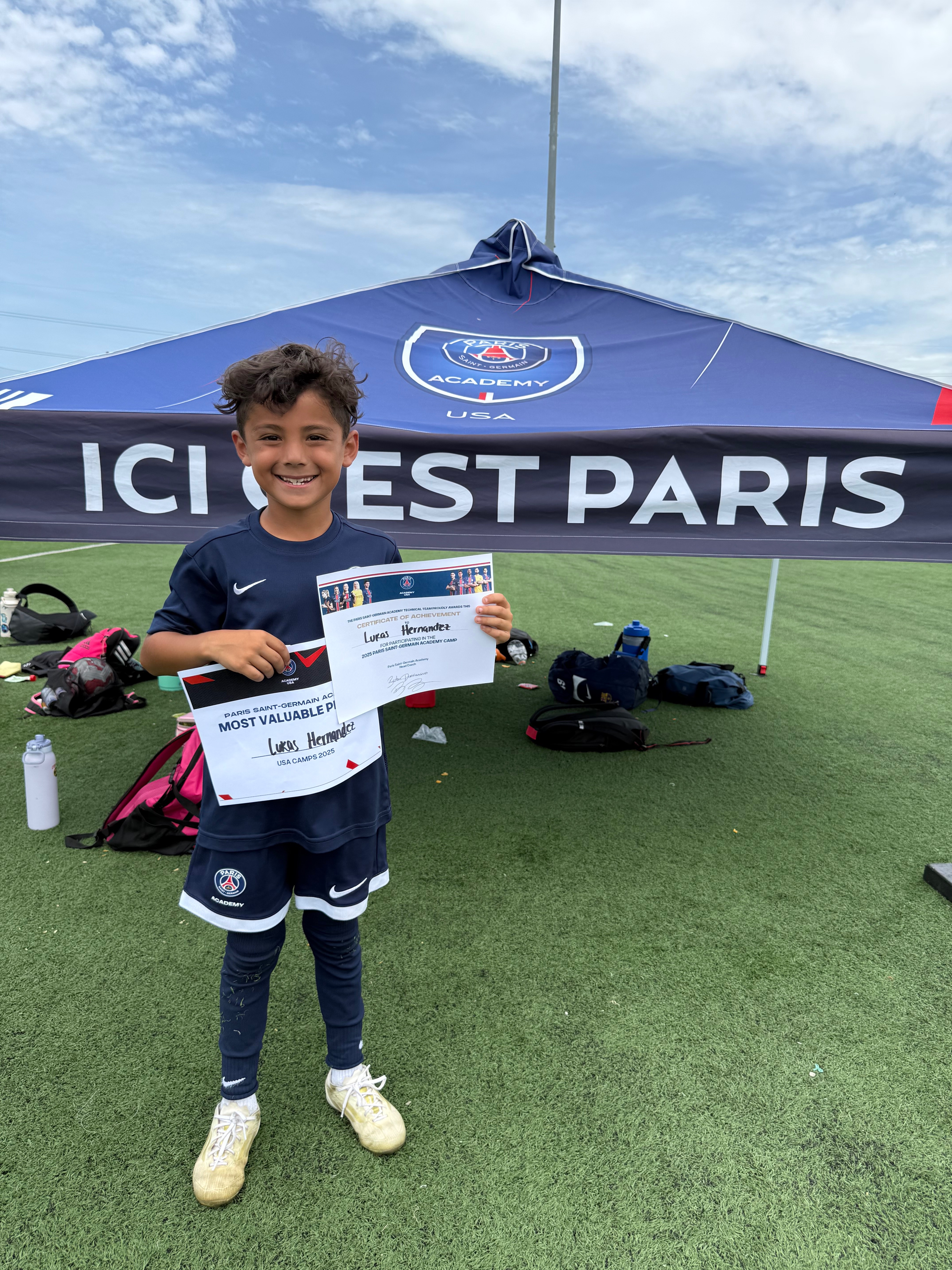 Help Lukas Score His Goal in Paris! campaign photo, 7 of 8
