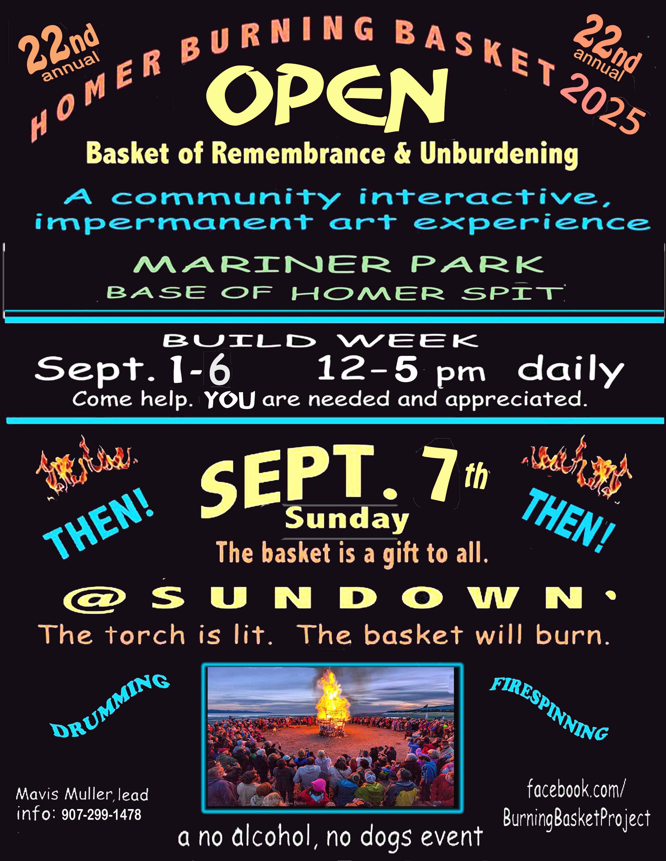 Help Fund Event Insurance for Homer Burning Basket campaign photo, 4 of 5