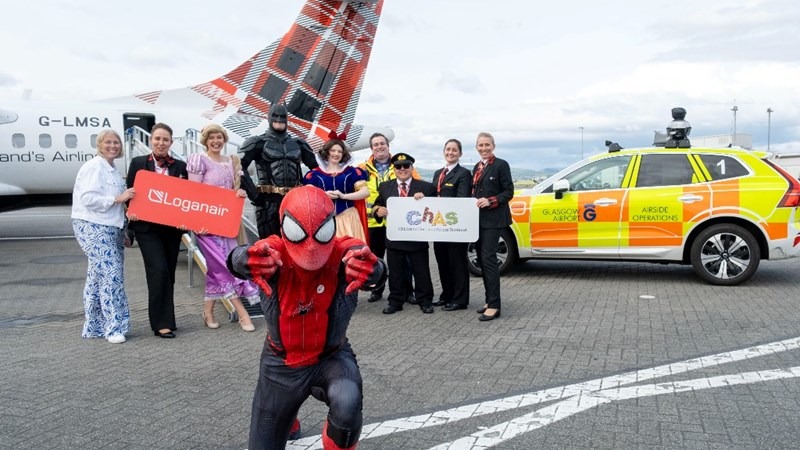 Loganair Skydive to fundraise for CHAS campaign photo, 2 of 4