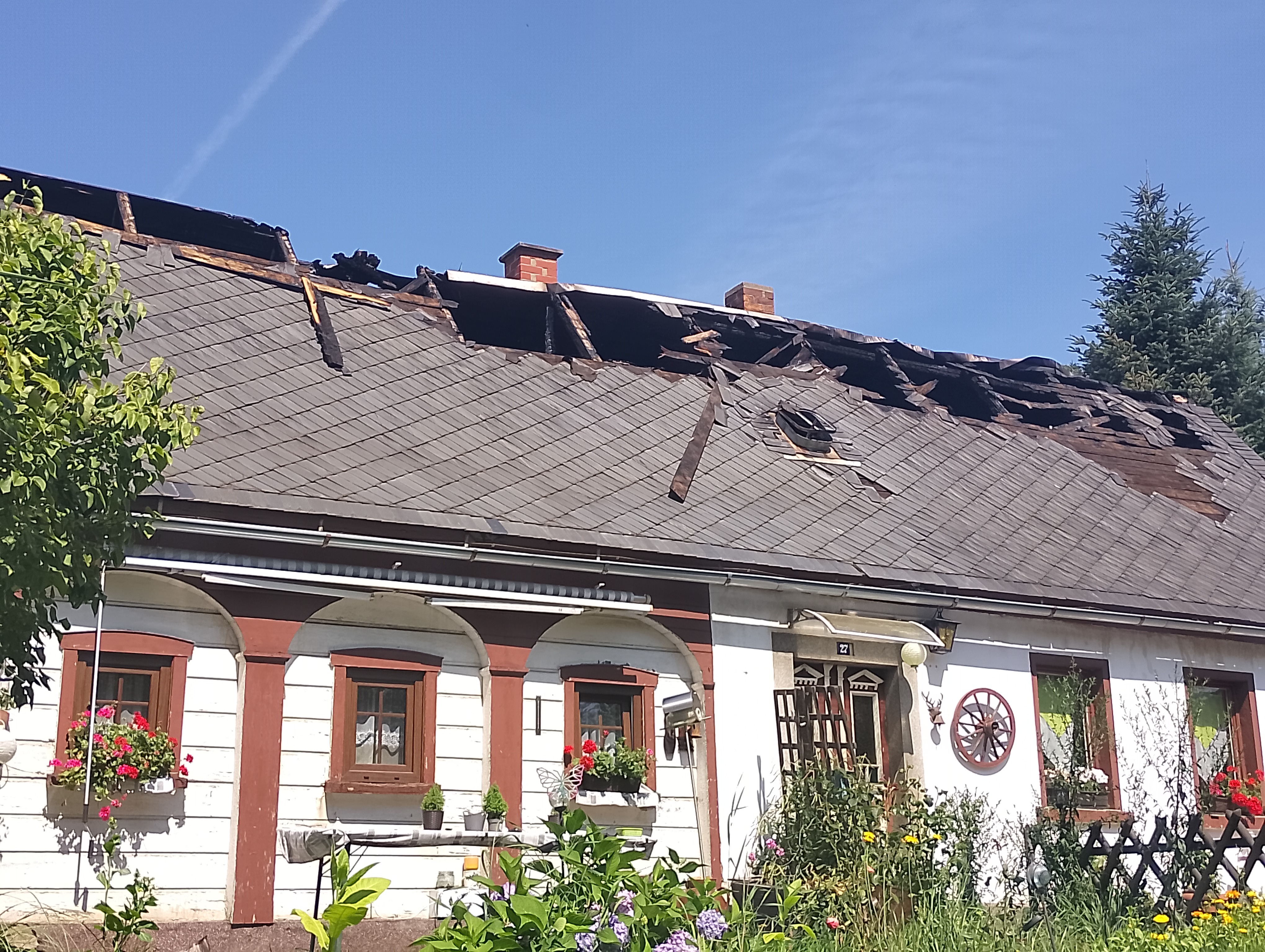 Brand zerstört Lebenstraum in Oppach campaign photo, 5 of 6