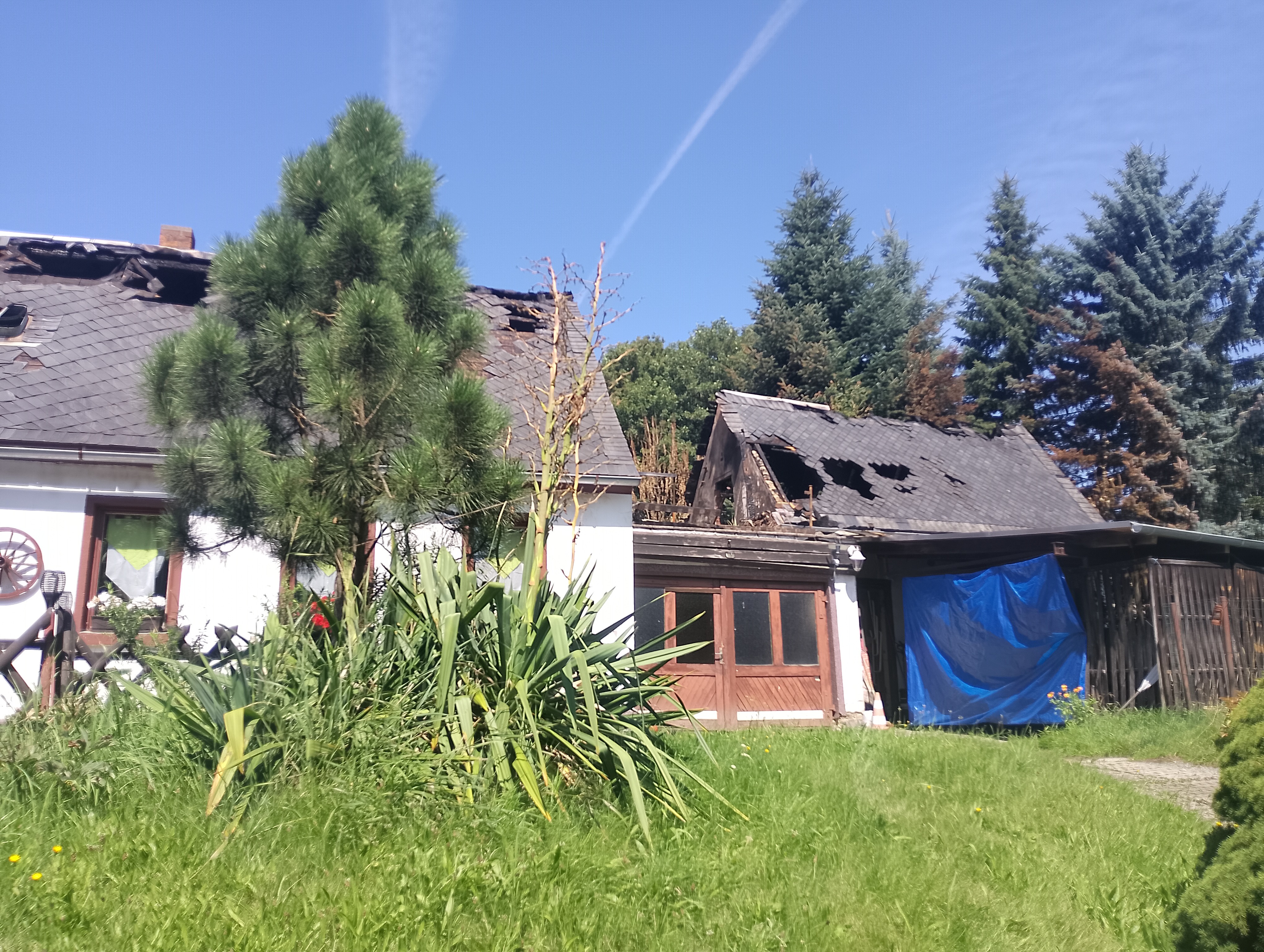 Brand zerstört Lebenstraum in Oppach campaign photo, 4 of 6