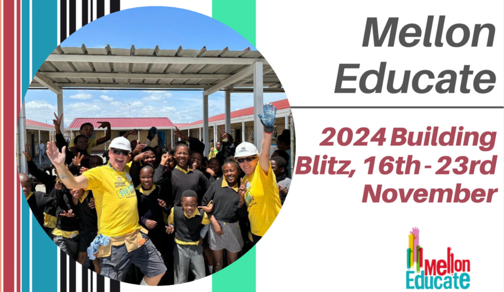 Mellon Education 2025 - Help Build A School in 7 Days campaign photo, 2 of 4