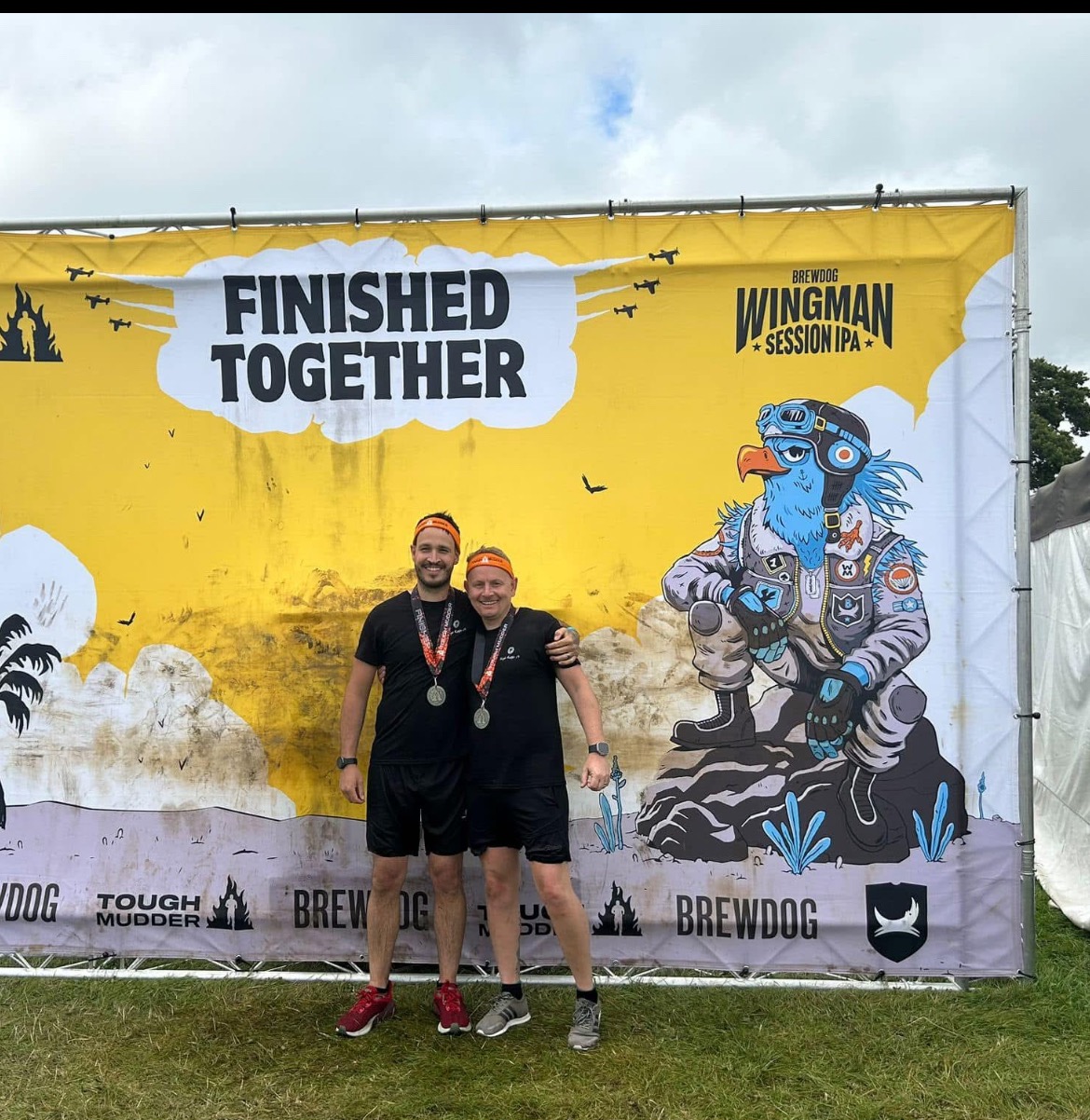 Gareth & Sean’s tough mudder 2025 campaign photo, 2 of 4