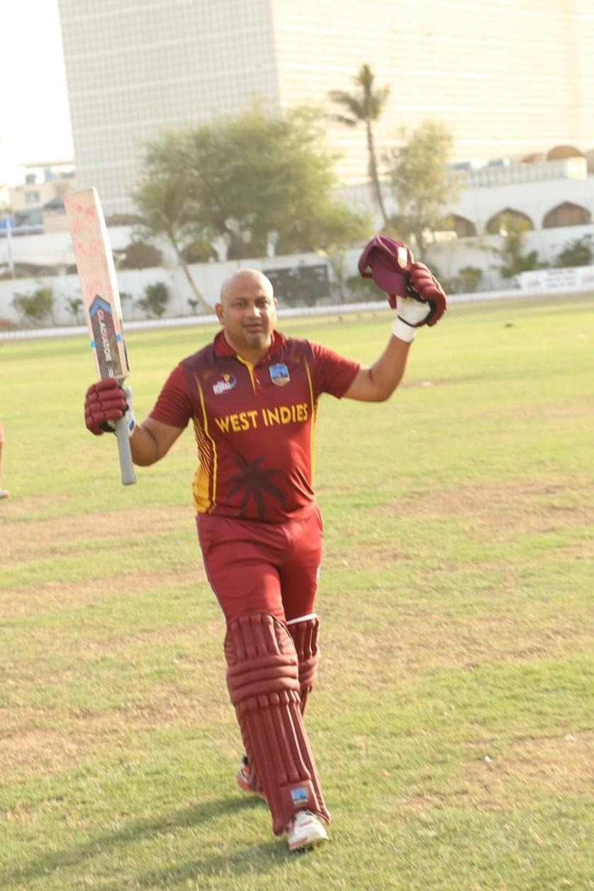 Lawrence Farnum West Indies over 40s-Pakistan December 2025 campaign photo, 2 of 4