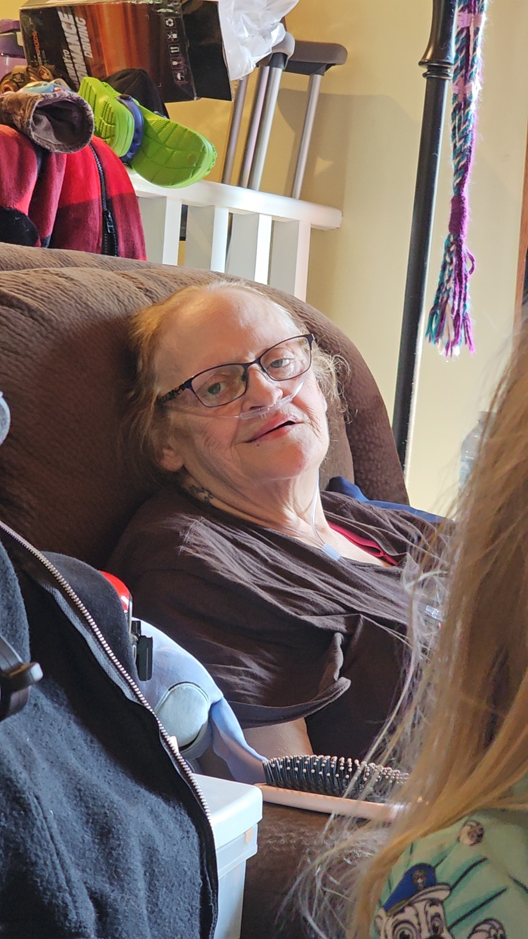 Travel to and from and stays to get to her cancer treatments campaign photo, 2 of 8