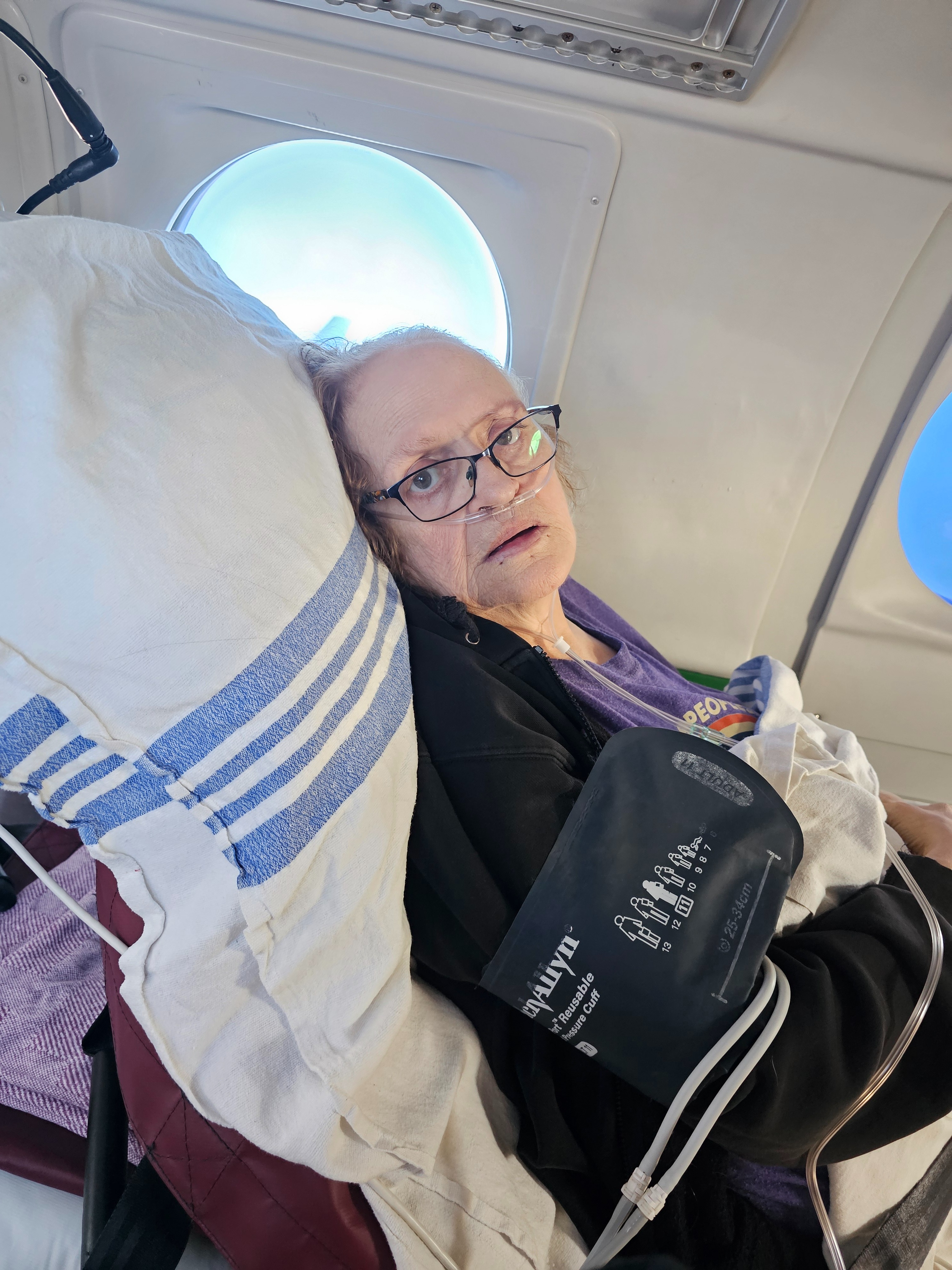 Travel to and from and stays to get to her cancer treatments campaign photo, 4 of 8