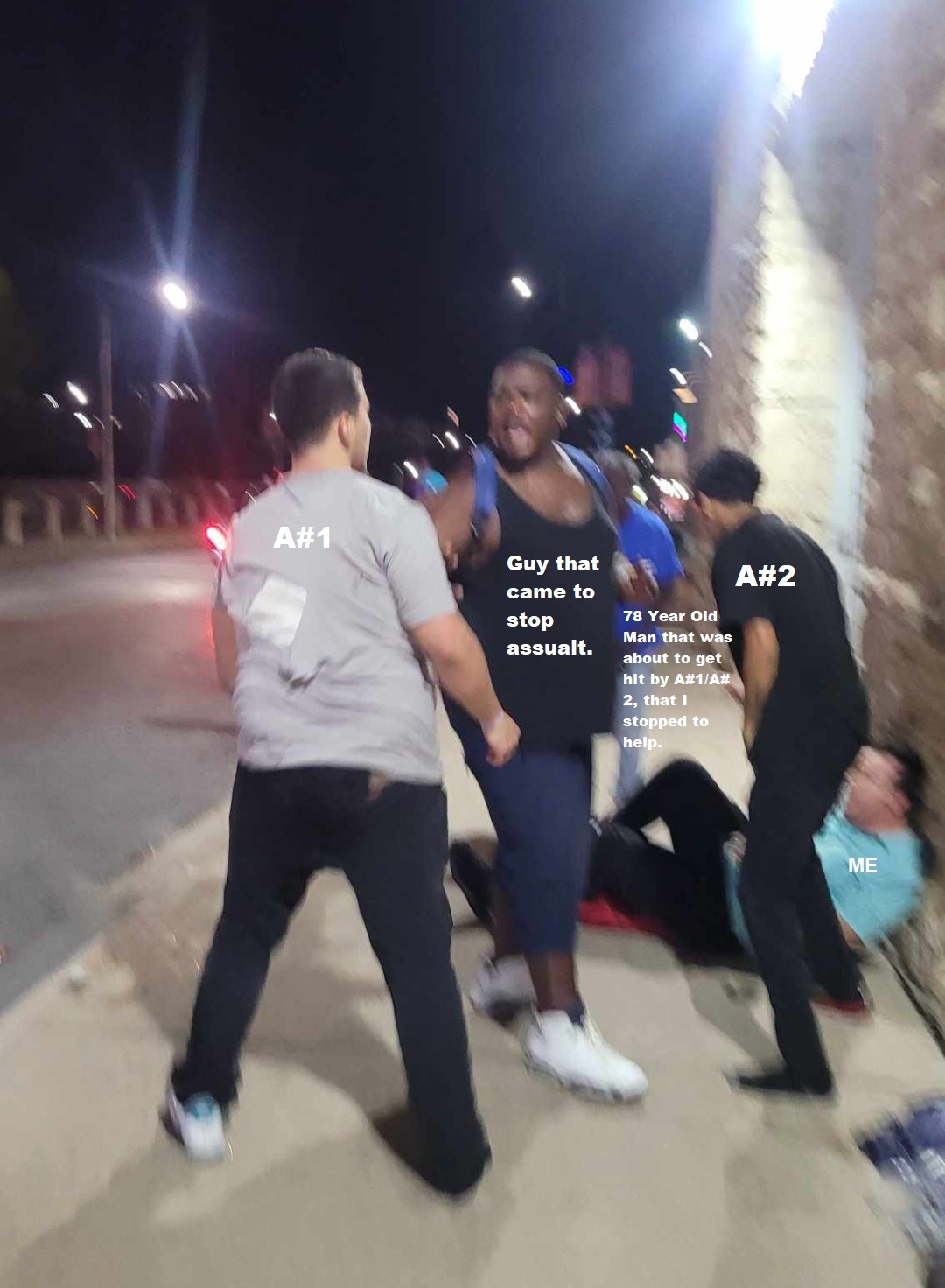 I was Injured, While Stopping Attack on Elderly Homeless Man campaign photo, 4 of 5