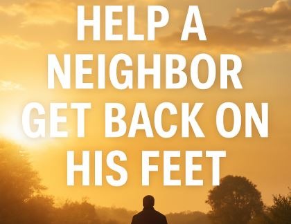 Help Our Neighbor Glenn Get Back On His Feet campaign photo, 2 of 4