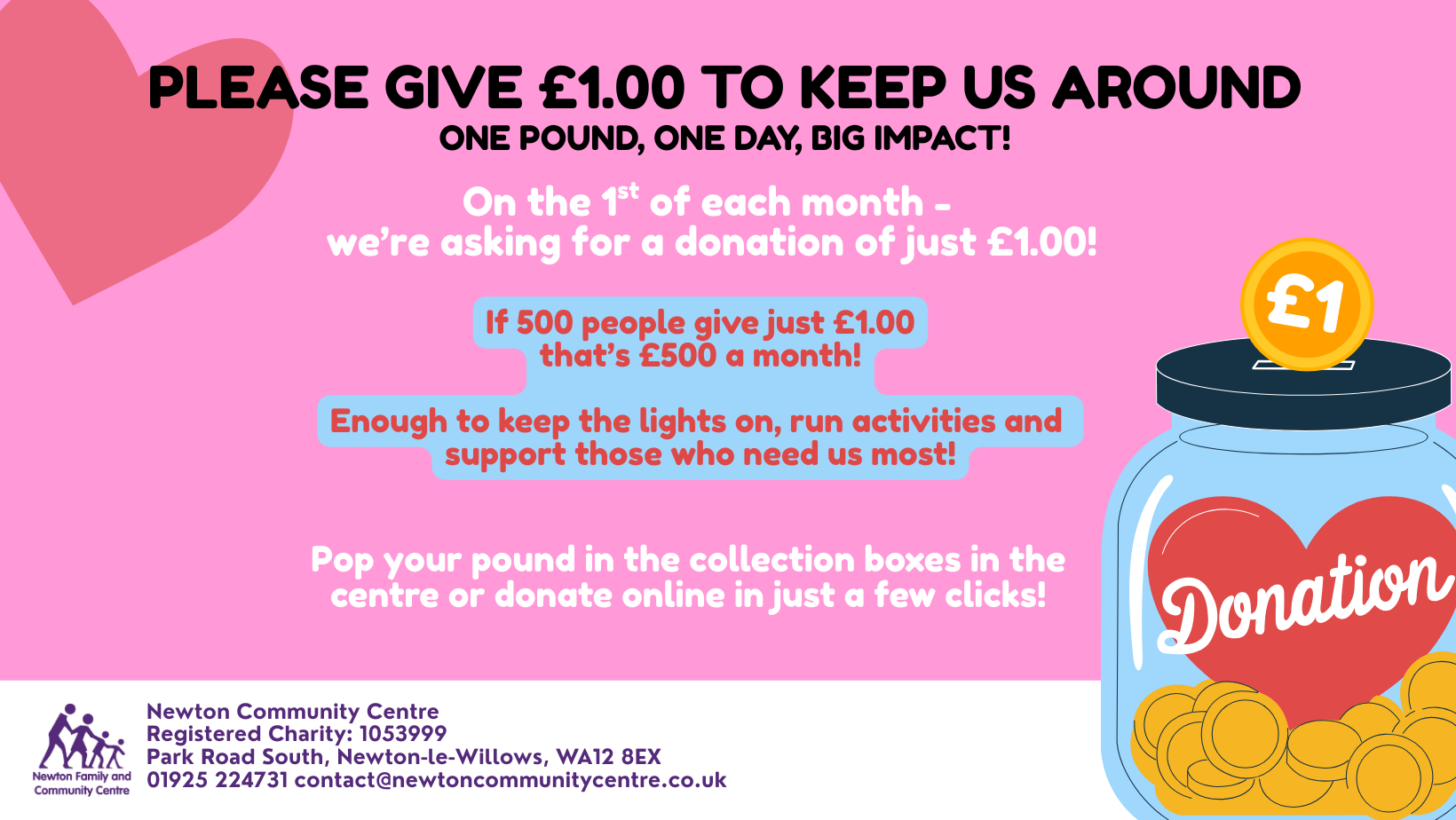 Donate £1 to keep us around! campaign photo, 2 of 4