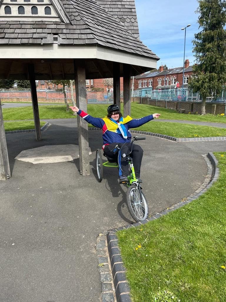 Replace stolen disability tricycle campaign photo, 5 of 6