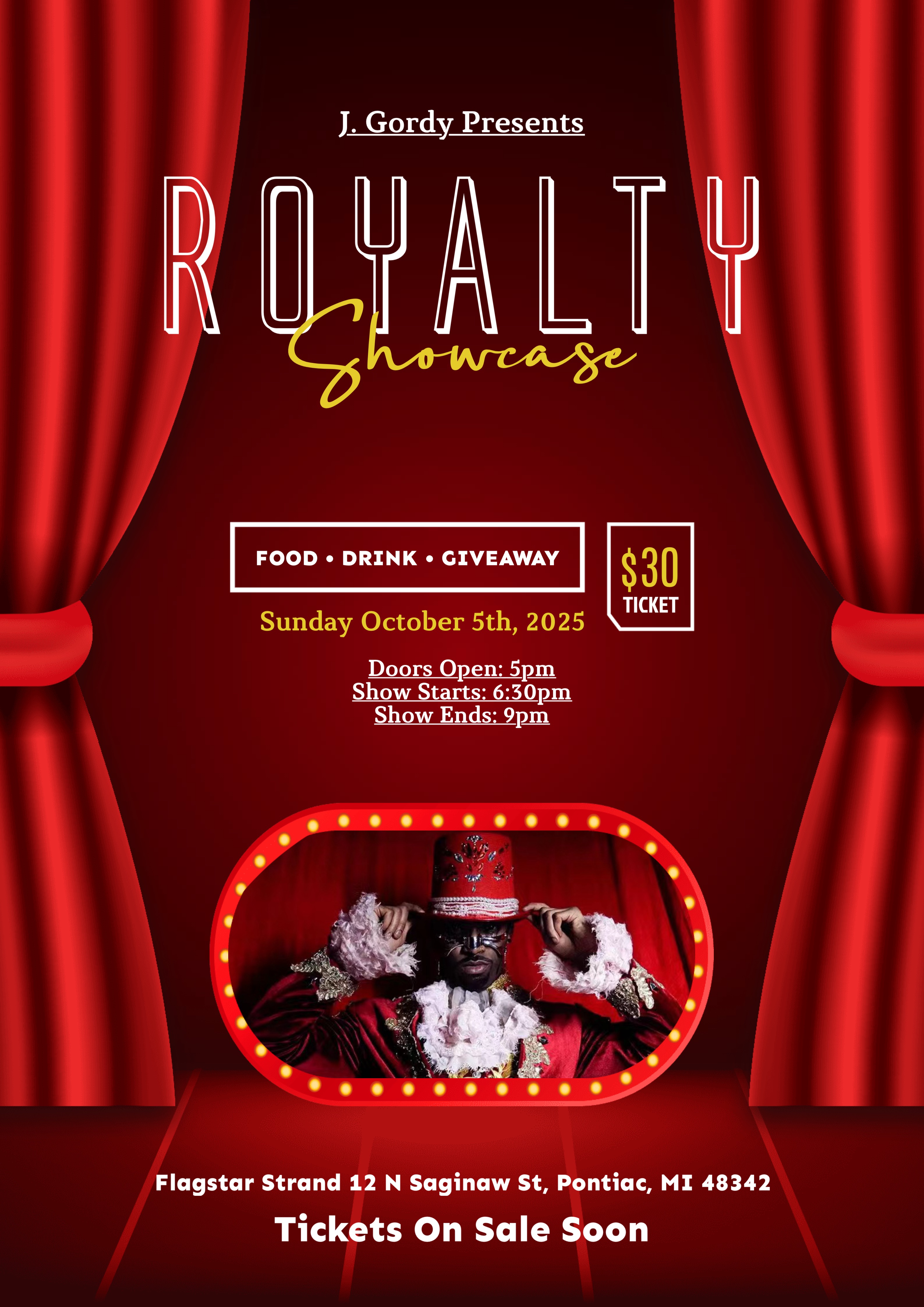 Help J Gordy Secure Dance Showcase Venue campaign photo, 2 of 4