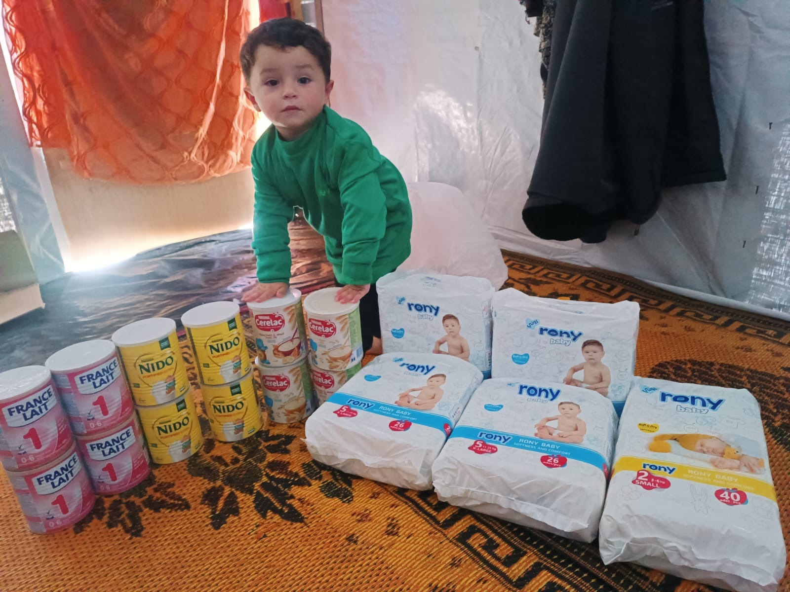 Help two babies Khaled and Nahil escape the war in Gaza campaign photo, 4 of 8