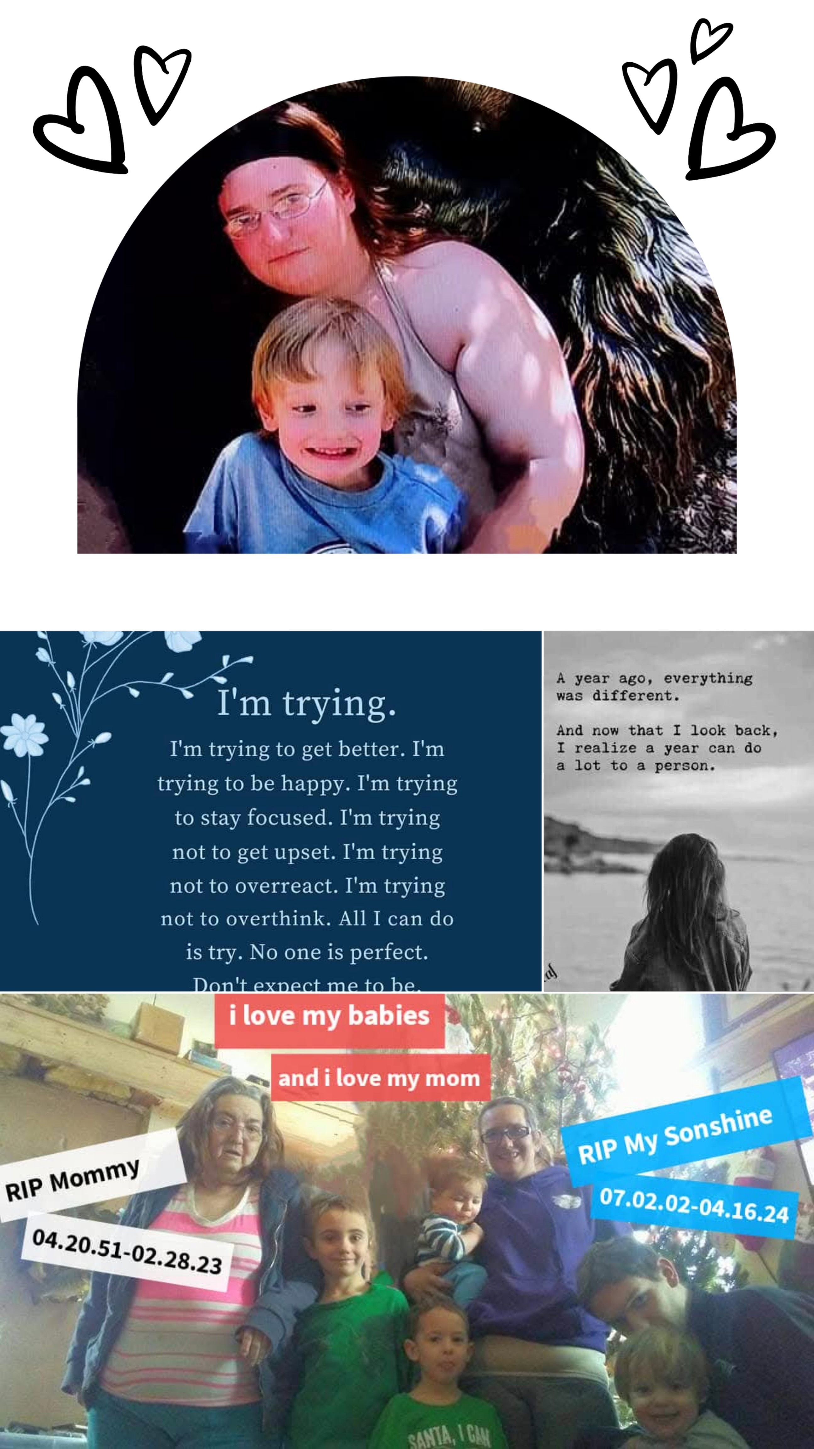 A Mother's Plea; closure and moving forward campaign photo, 7 of 8