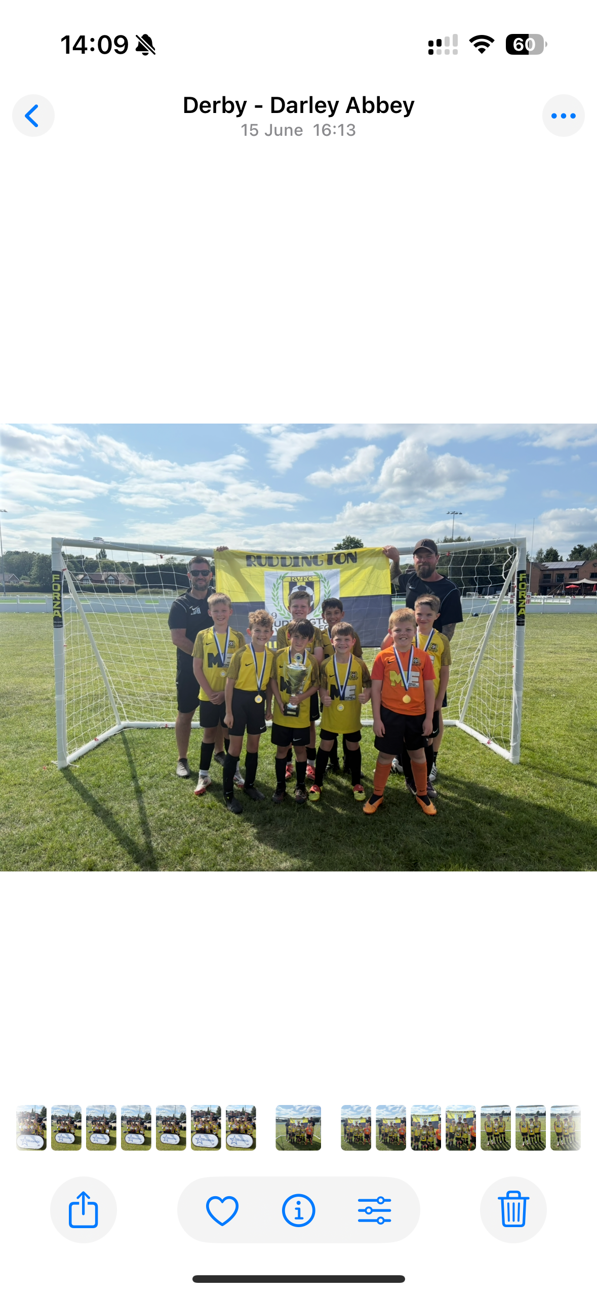Fundraising for the Ruddington U10’s Blacks campaign photo, 6 of 7