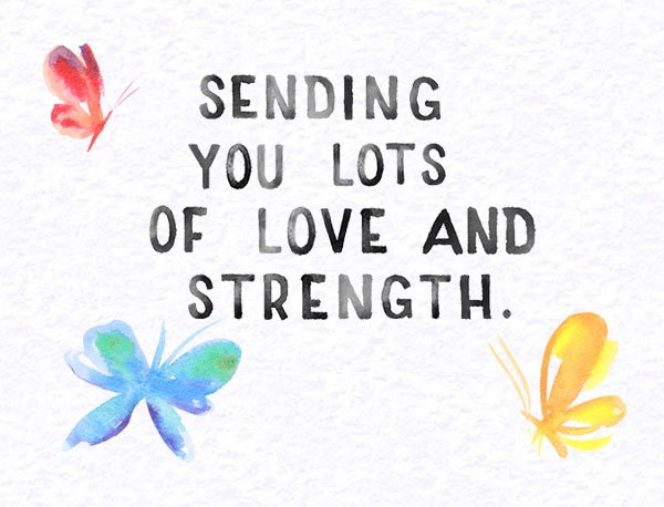 Wishing you lots of love and strength! campaign photo, 2 of 4