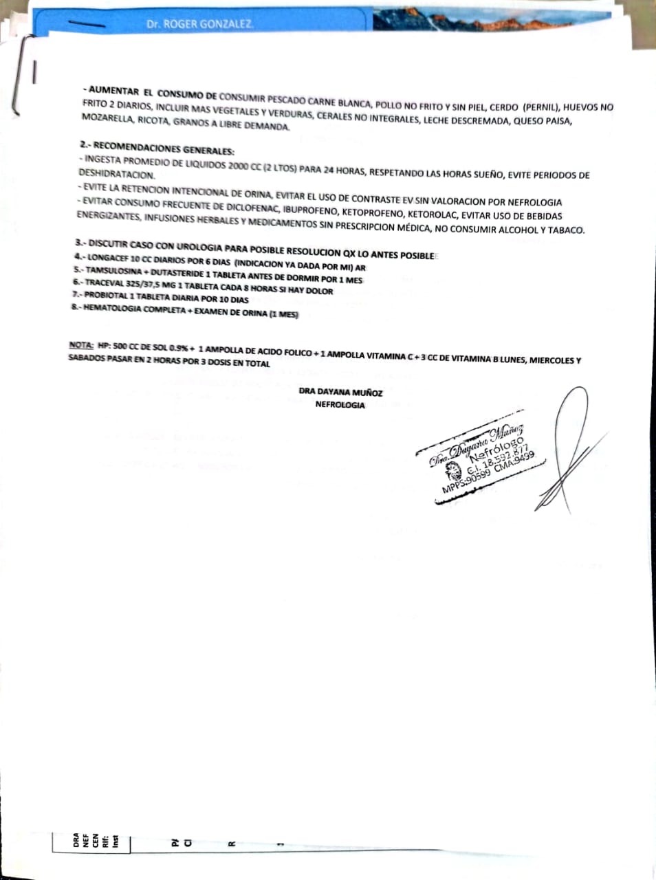 Ayuda tratamiento para el Glaucoma de Fernando campaign photo, 2 of 3