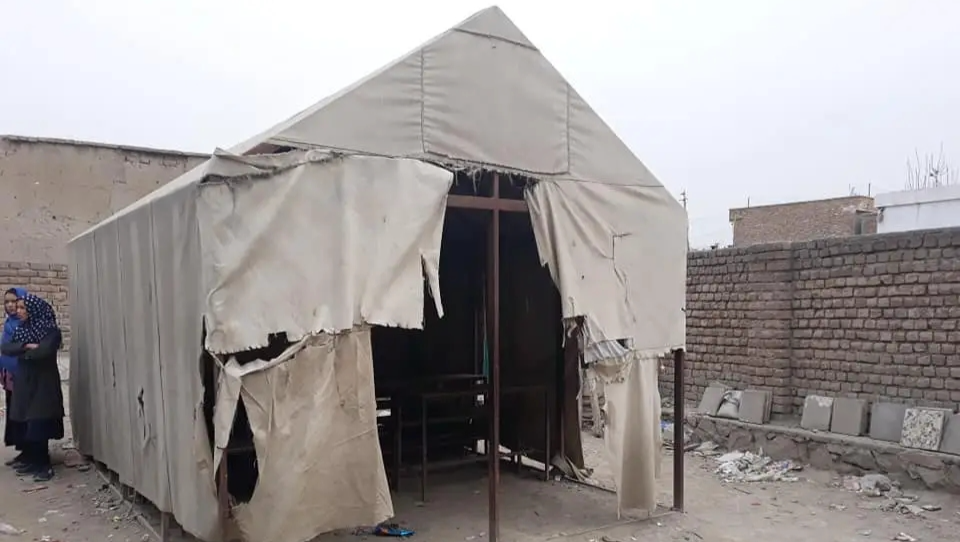 We are Buying new tents for children in Afghanistan photo