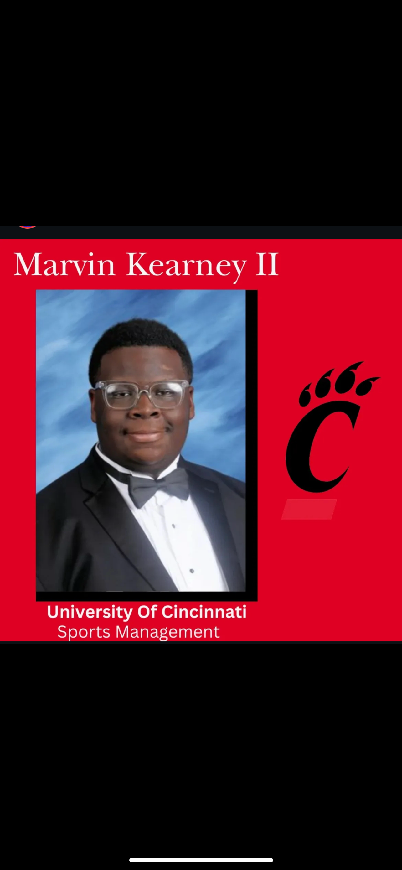 Support Marvin's Dream in Sports Management campaign photo, 2 of 4